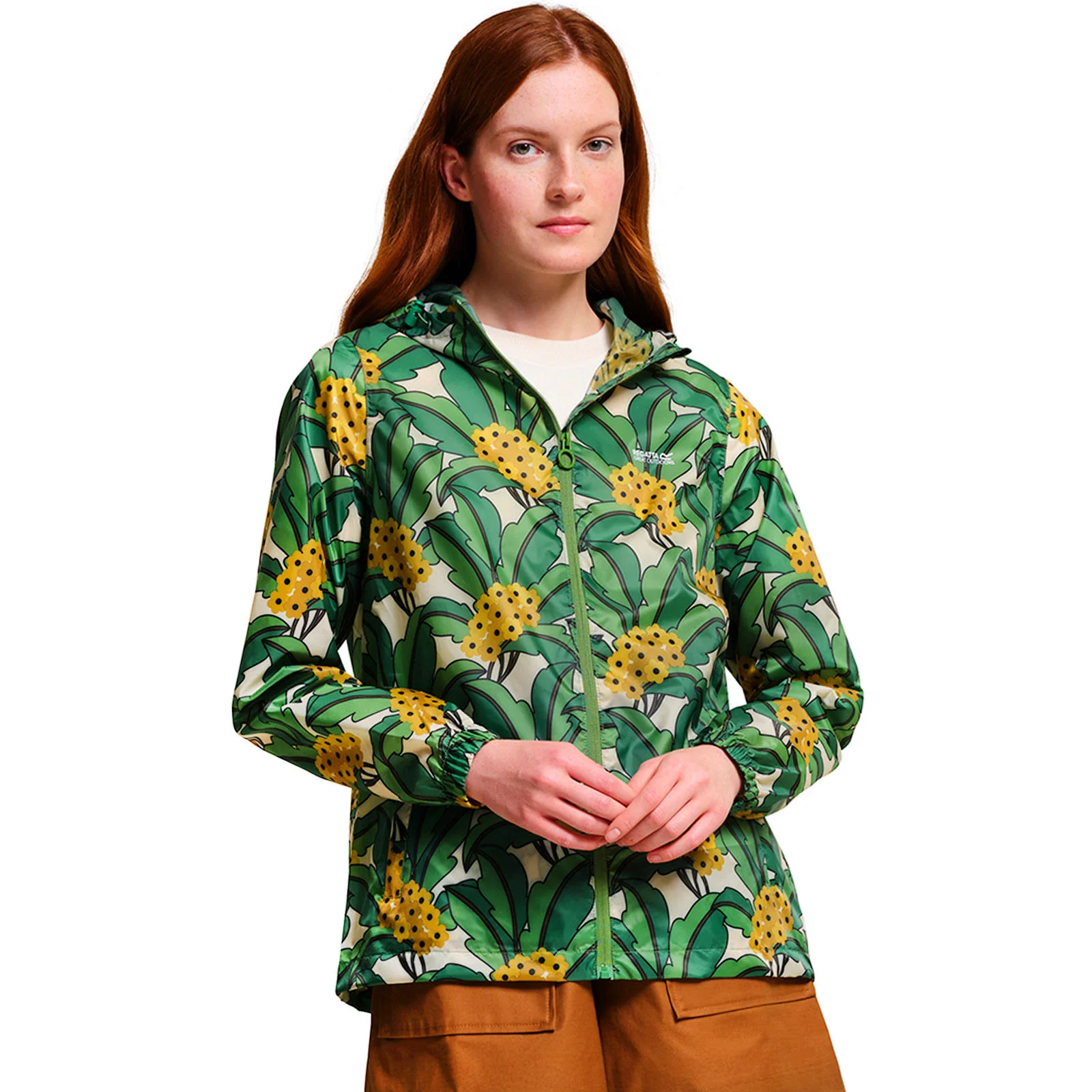 Regatta Womens Orla Kiely Waterproof Pack-It Jacket - Image 8