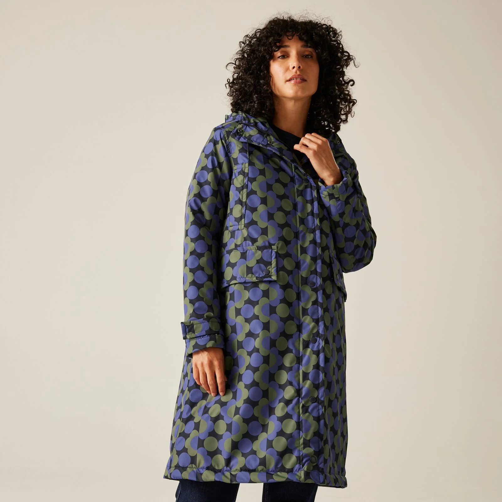 Regatta Womens Orla Long Length Waterproof Jacket - Image 7