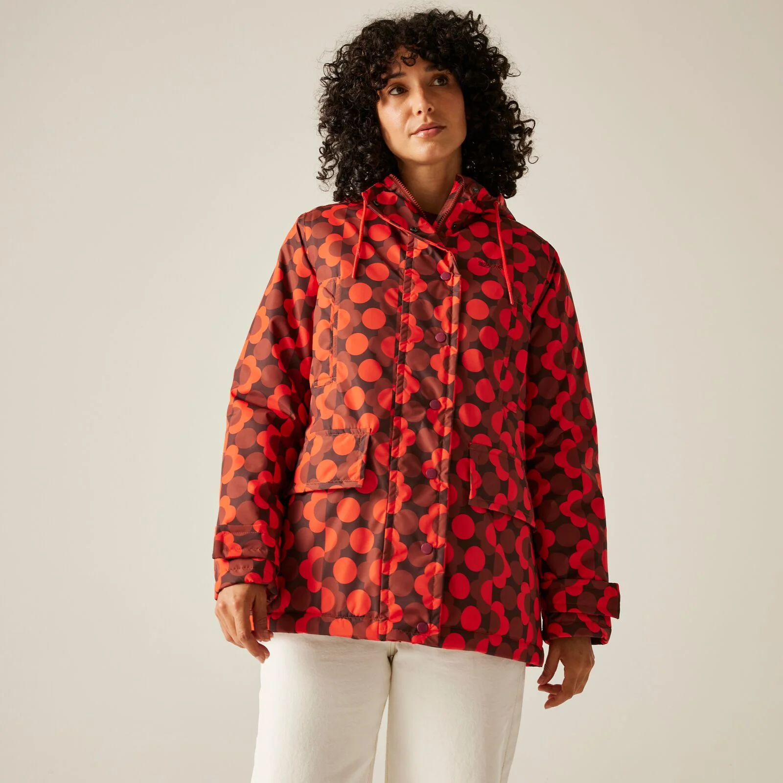 Regatta Womens Orla Mid Length Waterproof Jacket - Image 4