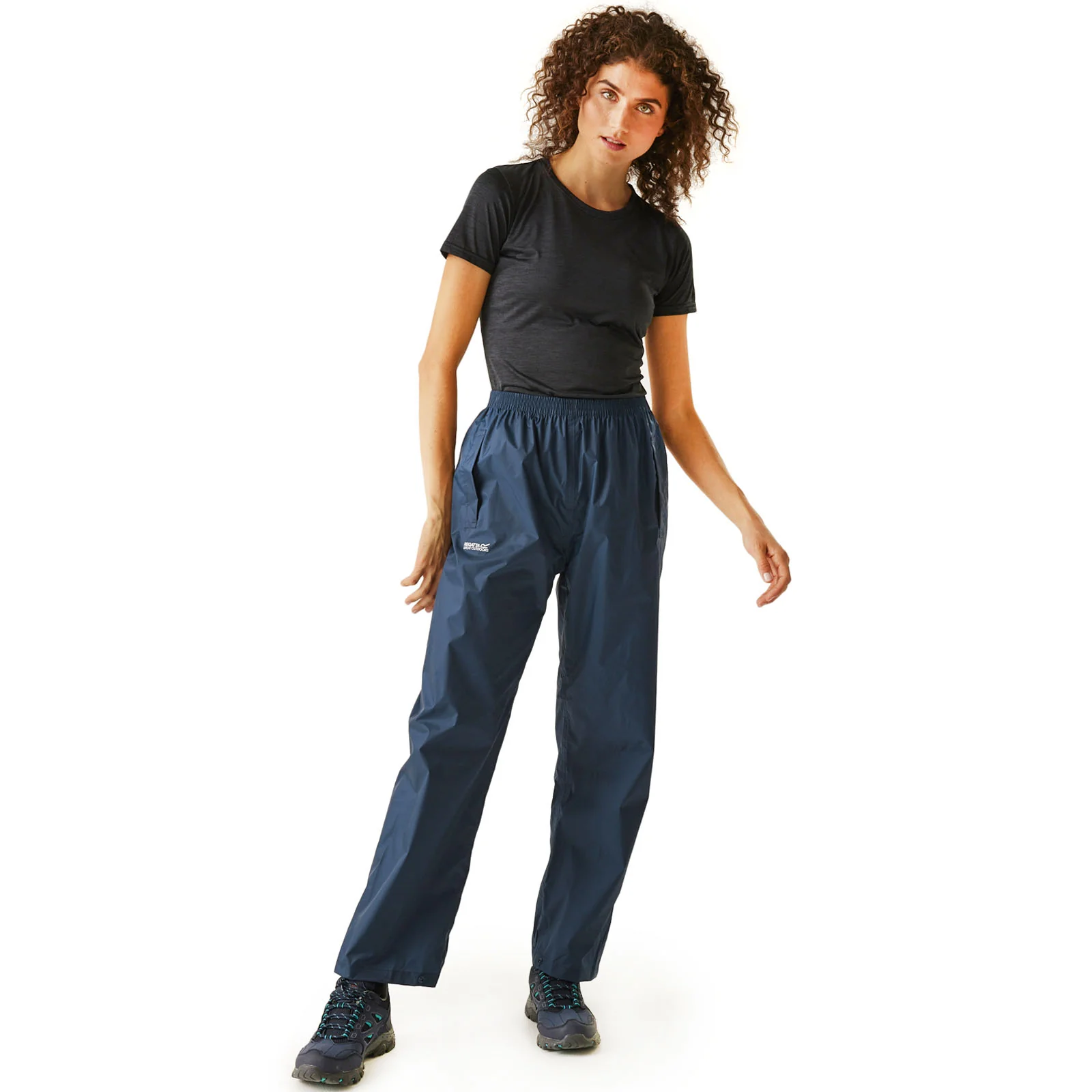 Regatta Womens Pack It Waterproof Walking Overtrousers - Image 5