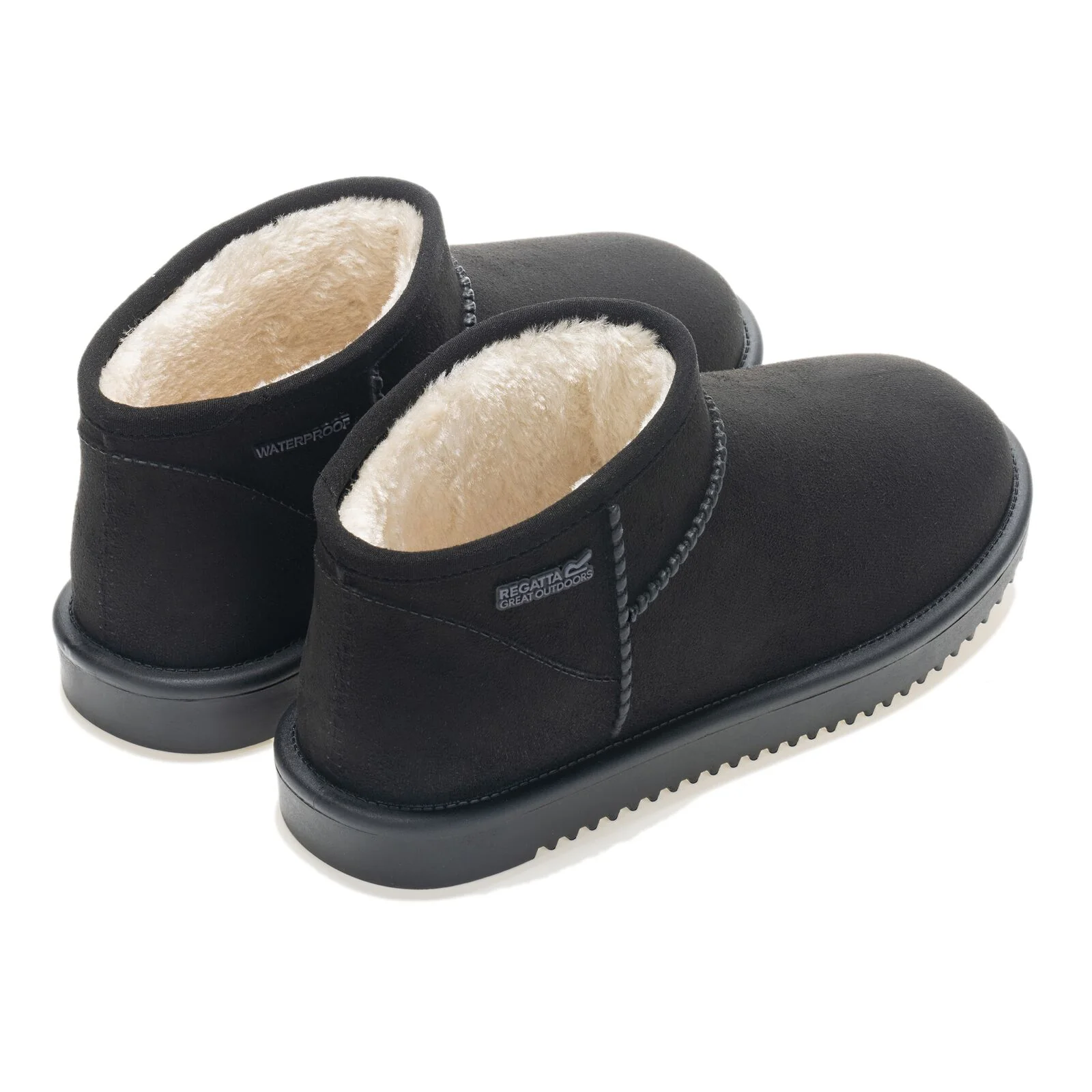 Regatta Womens Risley Short Waterproof Fur Lining Mule - Image 24