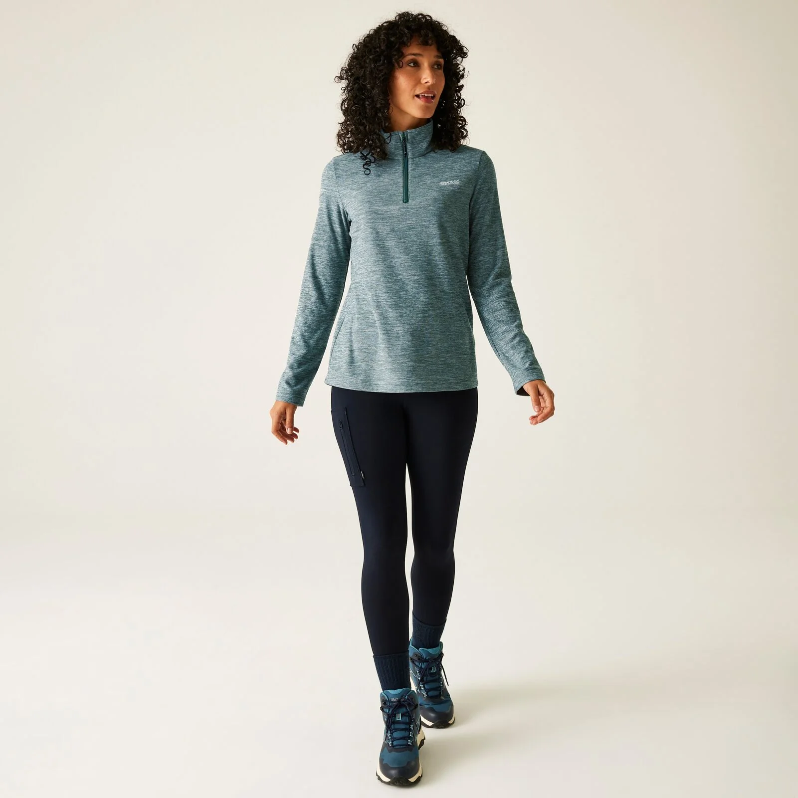 Regatta Womens Sweethart Lightweight Marl Half Zip Fleece - Image 19