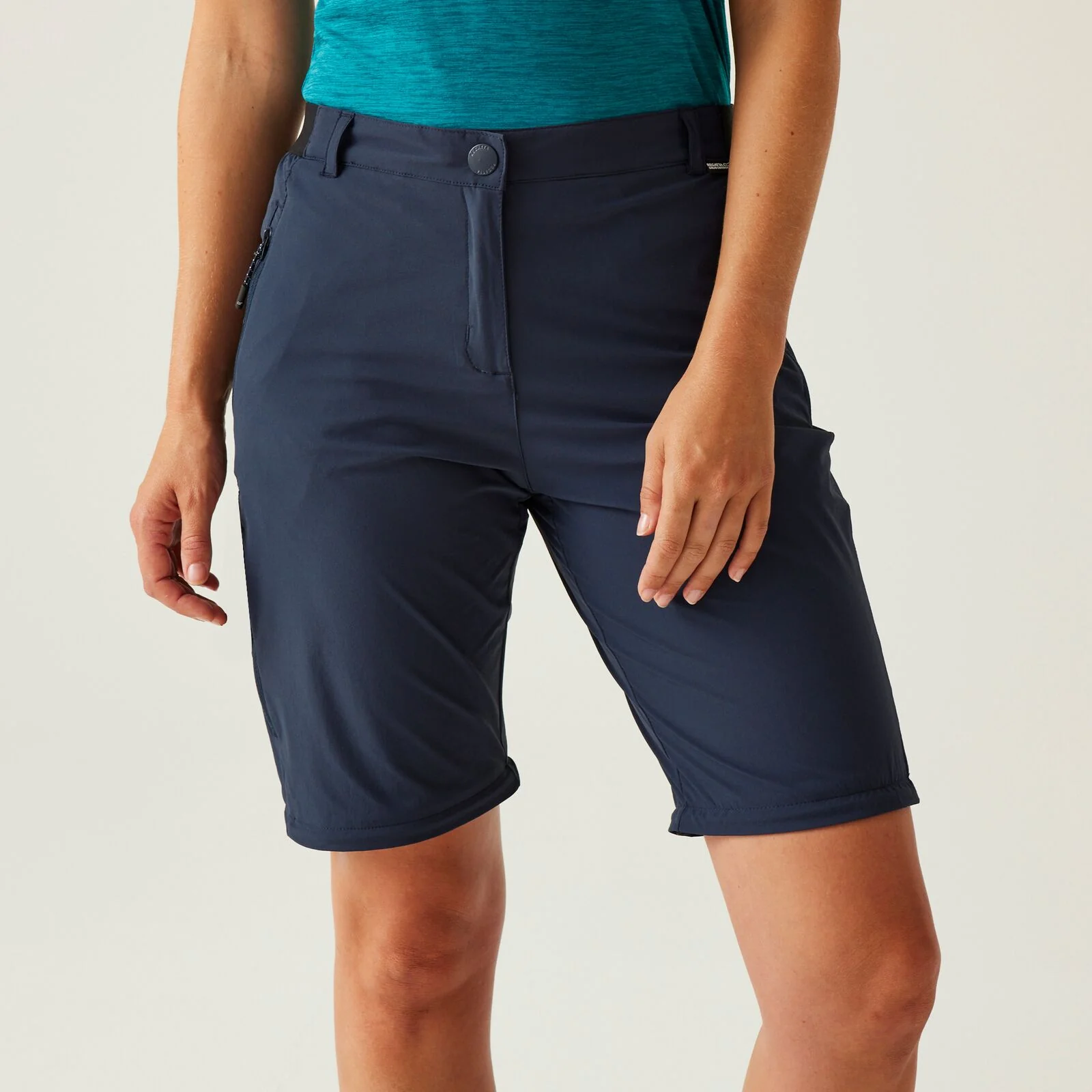 Regatta Womens Travel Light Zip Off Packaway Walking Trousers - Image 13