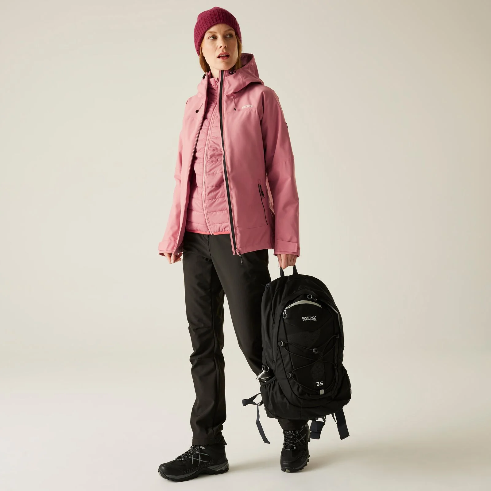 Regatta Womens Wentwood Waterproof 3 in 1 Jacket - Image 17