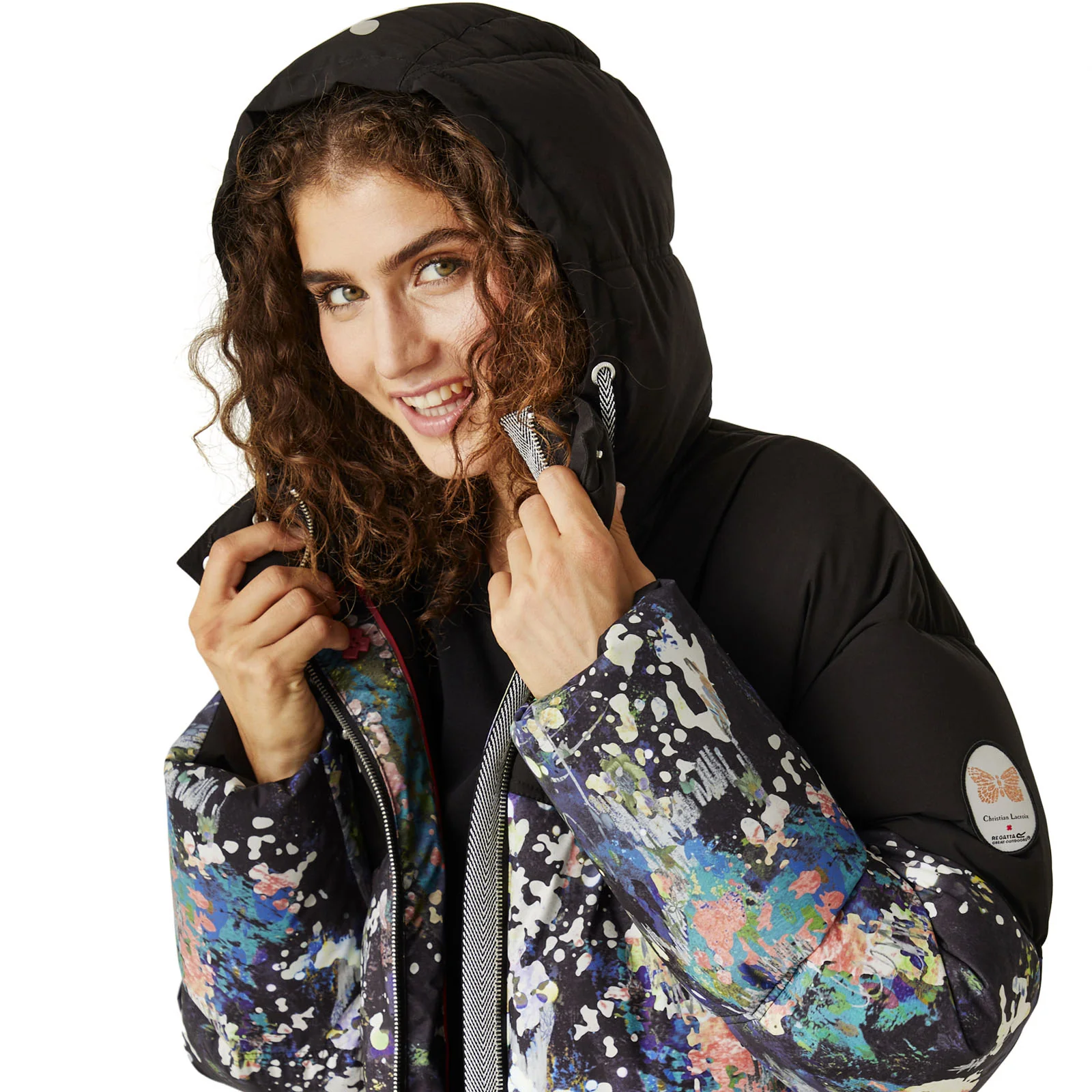 Regatta x Christian Lacroix Womens Mihaud Longline Baffled Jacket - Image 27