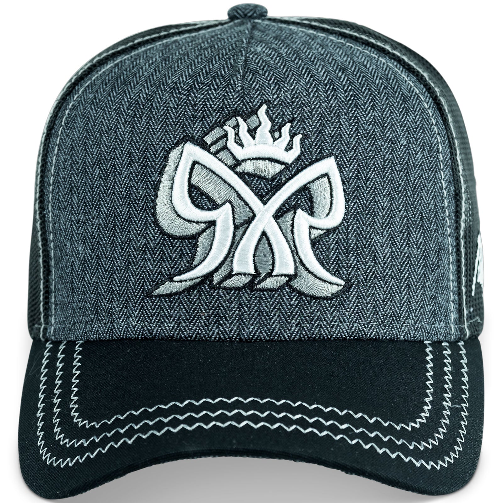 Rietveld Mens 3rd Dimension Snapback Trucker Cap - Image 2