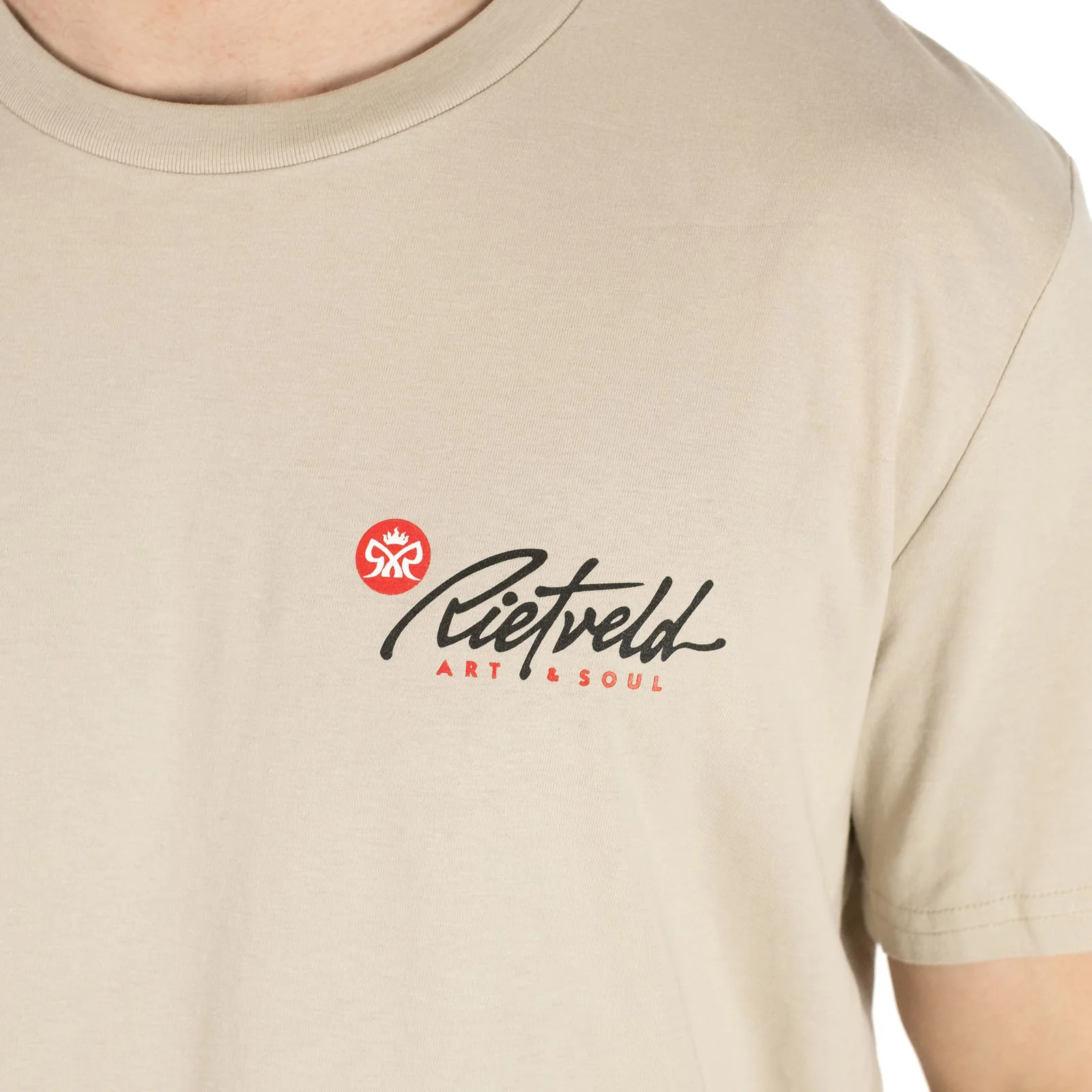 Rietveld Mens Noll VS Neptune Classic Crew Neck T-Shirt - Image 7