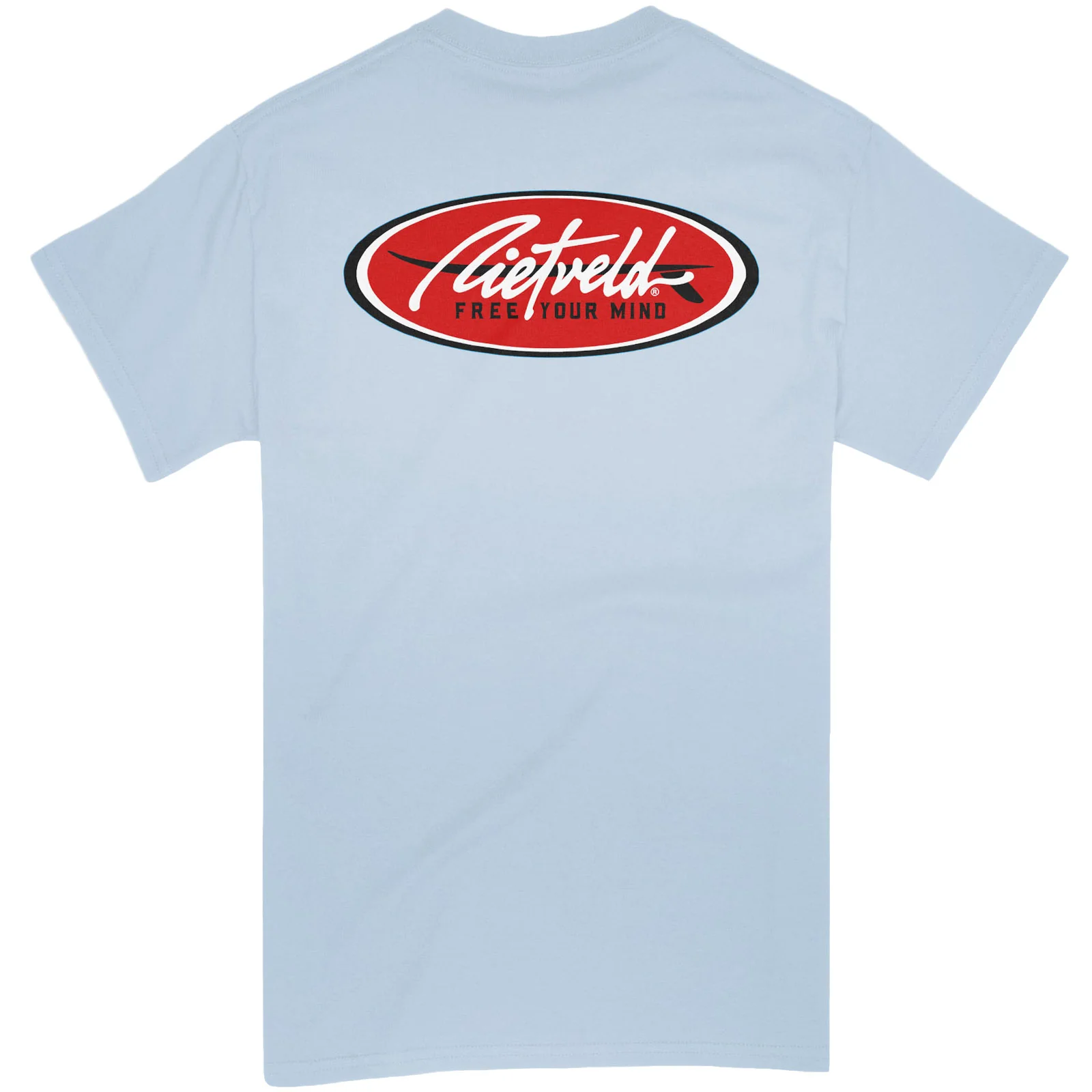 Rietveld Mens Surfboard Core Classic T-Shirt - Blue