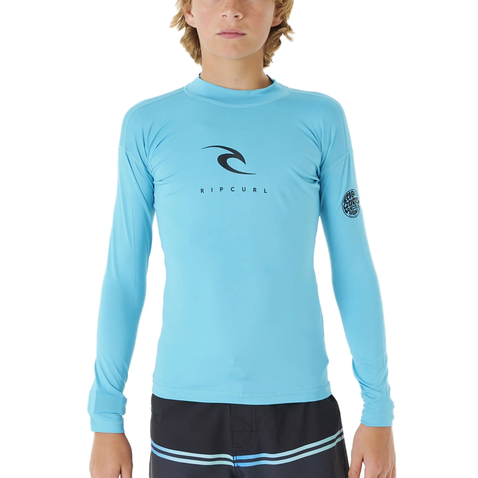 Rip Curl Kids Corps Long Sleeve Rash Vest T-Shirt - Image 3