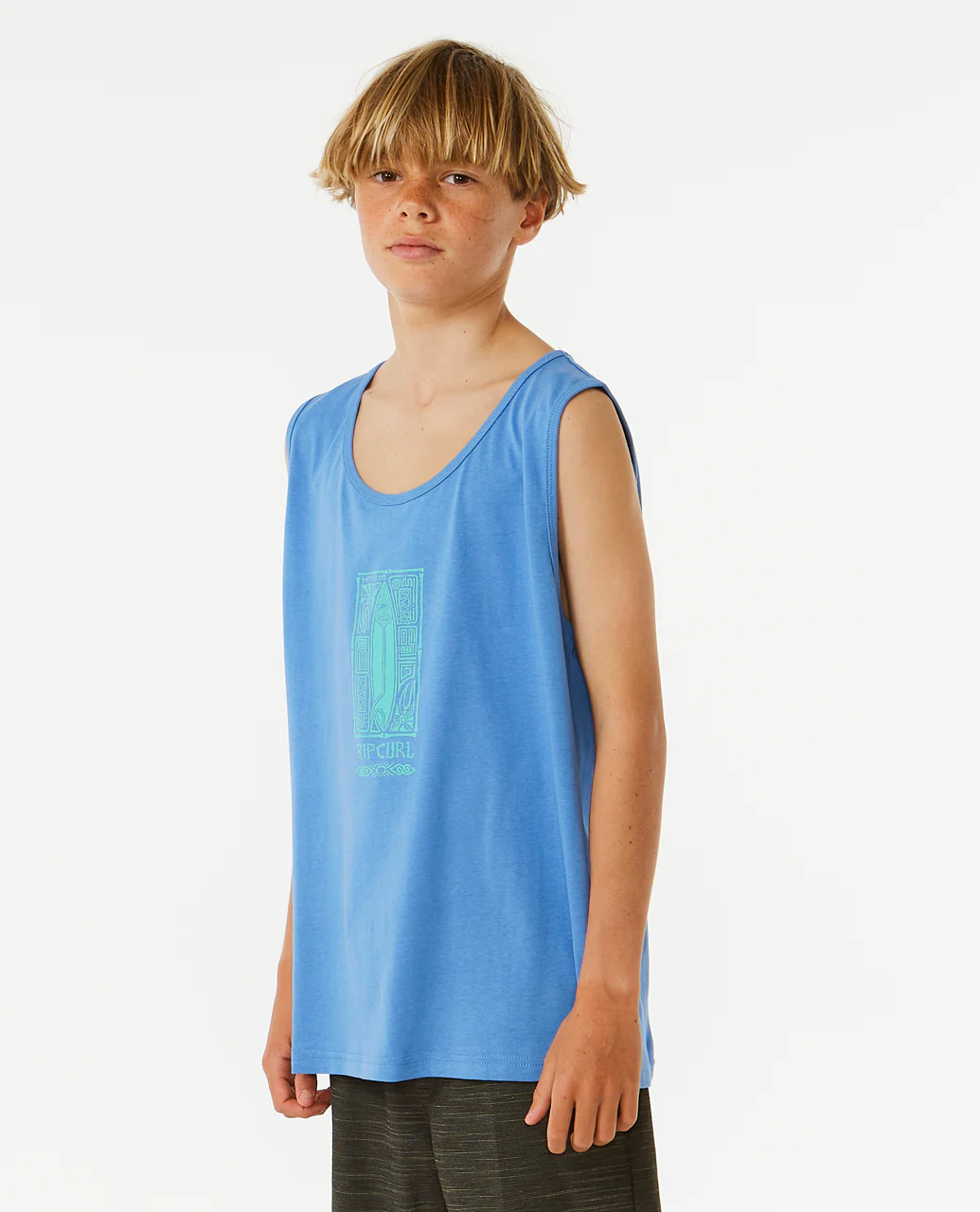 Rip Curl Kids Lost Island Scoop Neck Vest Tank - Image 2