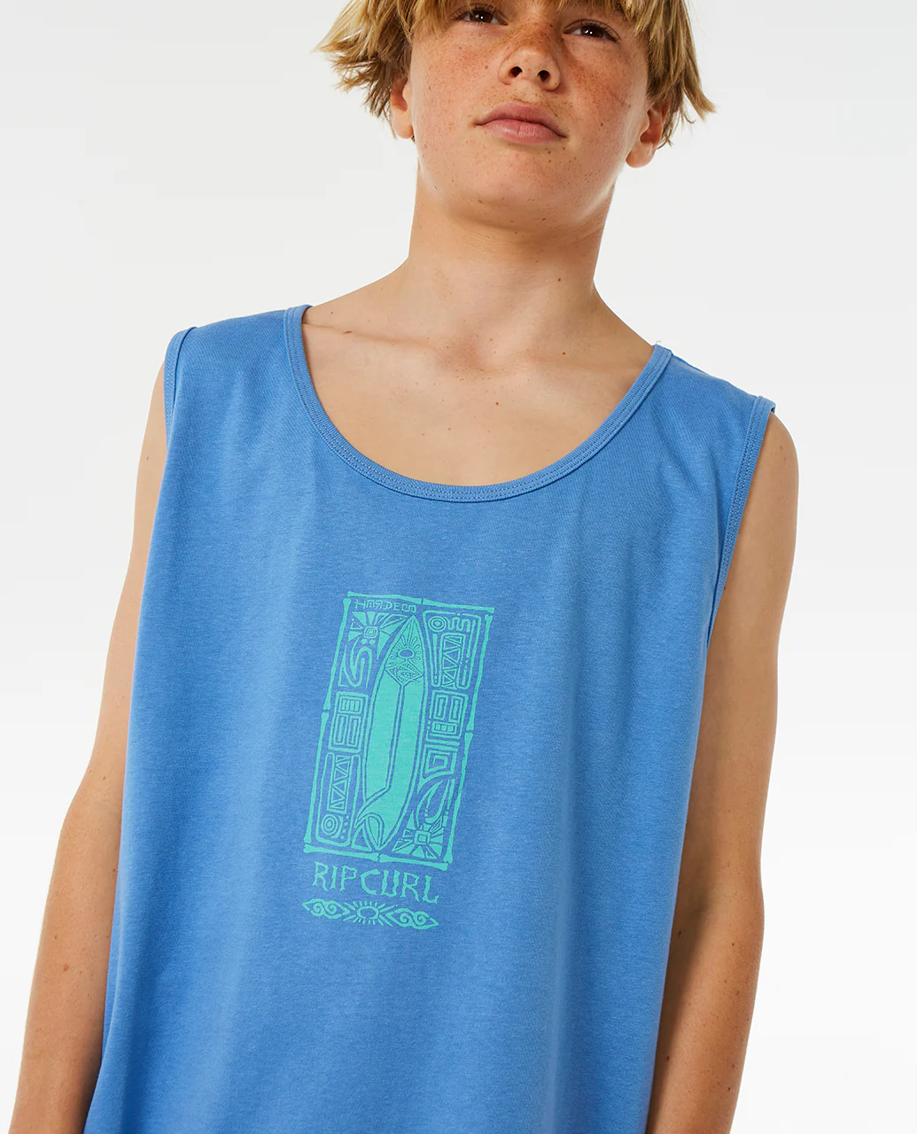 Rip Curl Kids Lost Island Scoop Neck Vest Tank - Image 5