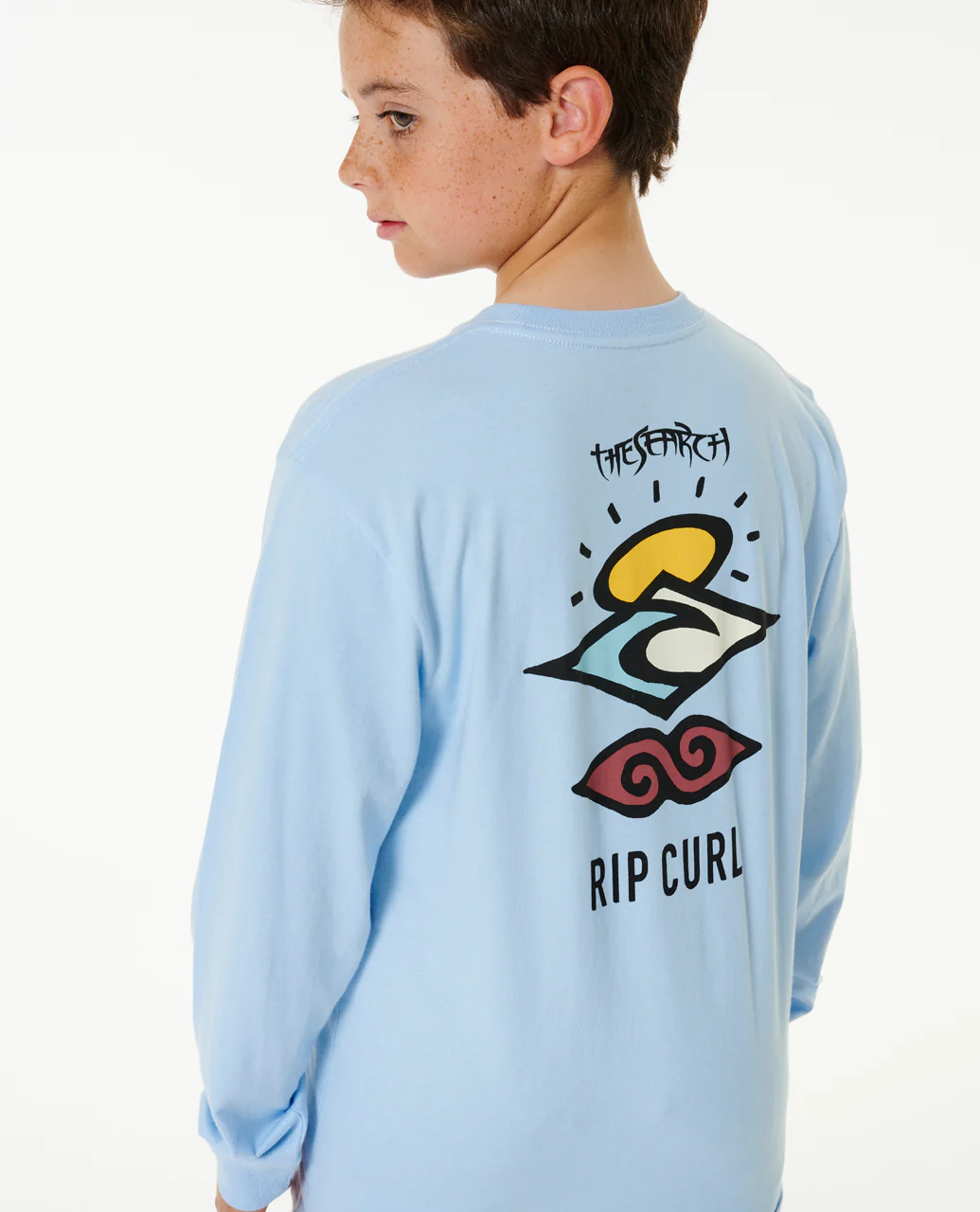 Rip Curl Kids Search Icon Long Sleeve T-Shirt - Image 5