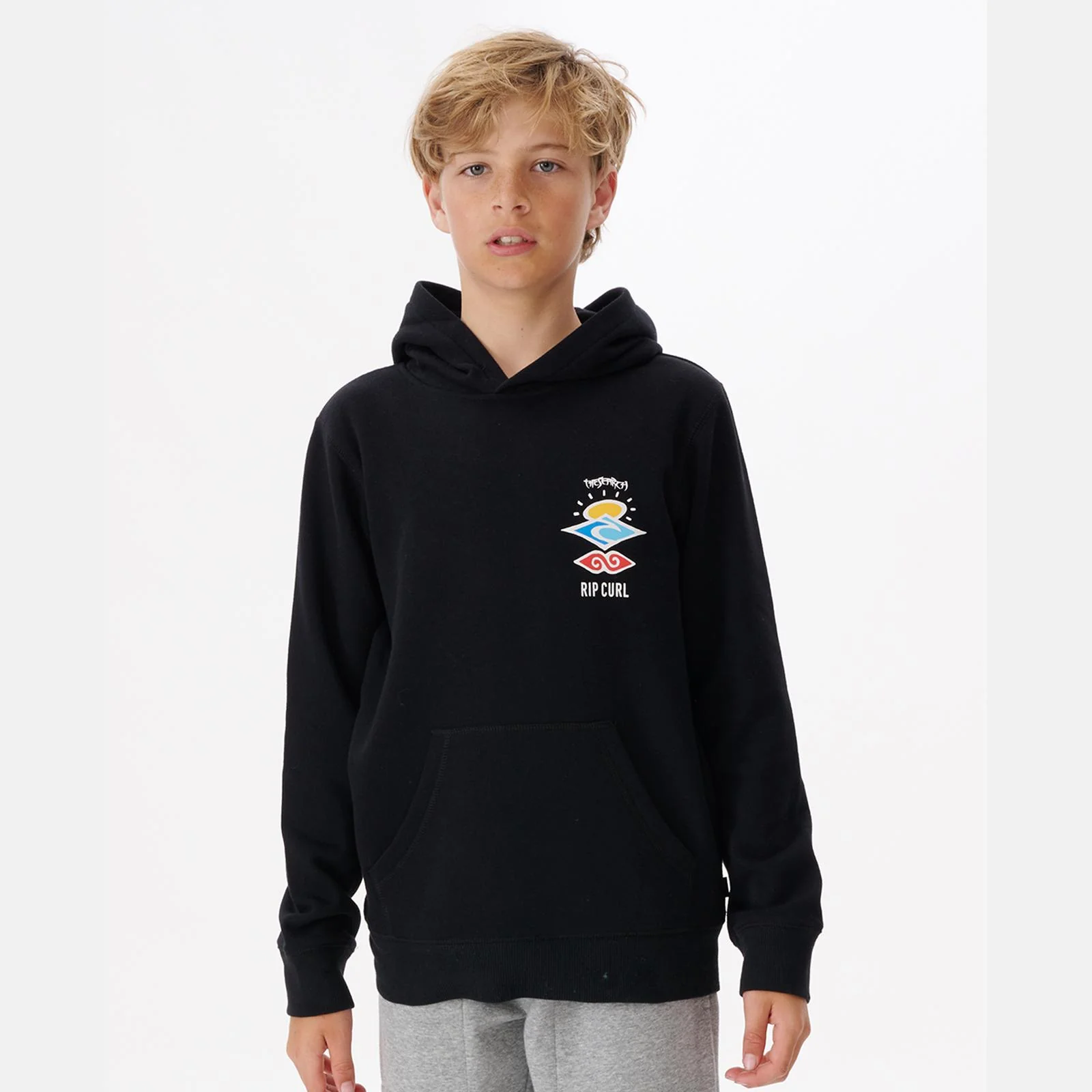 Rip Curl Kids Search Icon Pullover Hoodie - Image 10