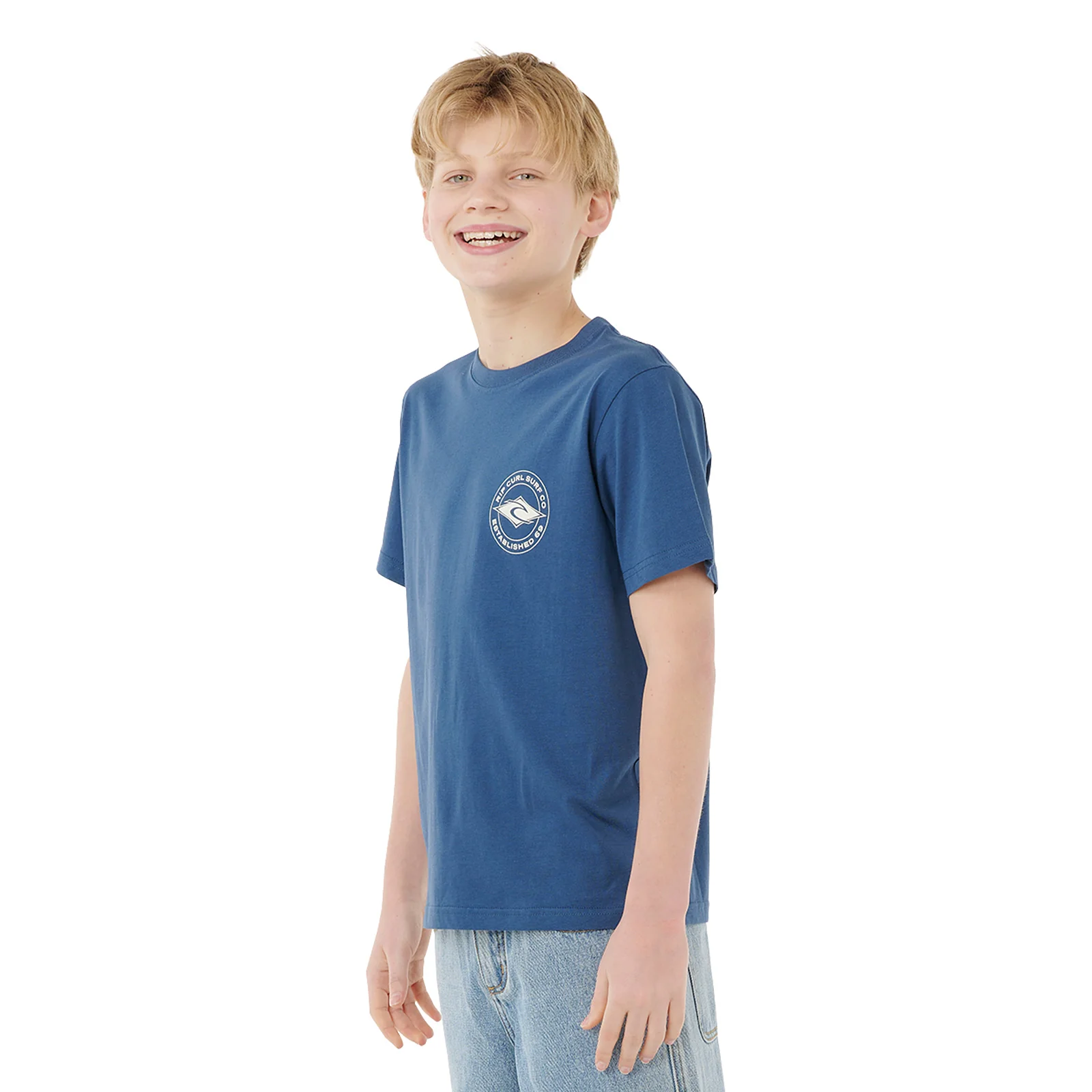 Rip Curl Kids Stapler Tee Graphic Short Sleeve T-Shirt - Image 13