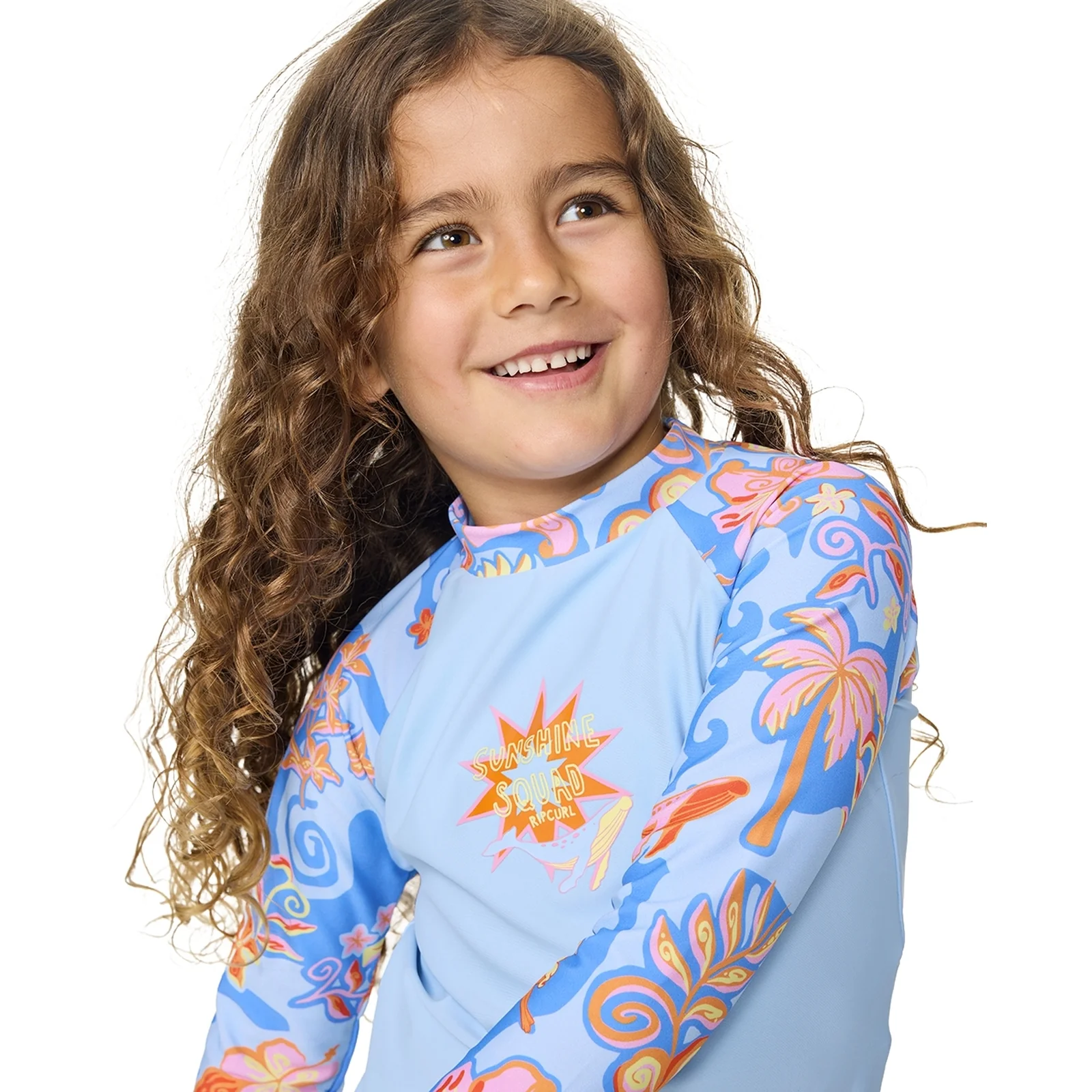 Rip Curl Kids Surf Magic Set Long Sleeve Rash Vest - Image 4
