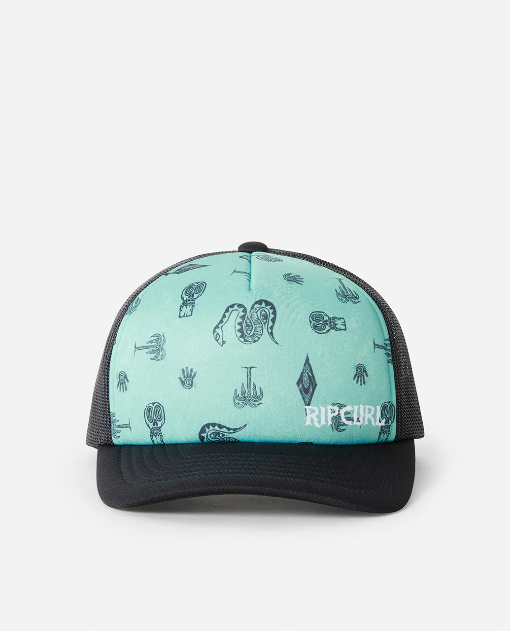 Rip Curl Kids Weekend Snapback Trucker Cap Hat - Image 6