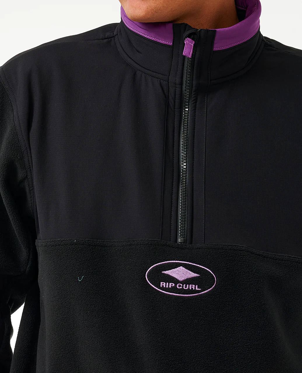 Rip Curl Mens Anti Series Quality Surf Products Half Zip Fleece - Image 5