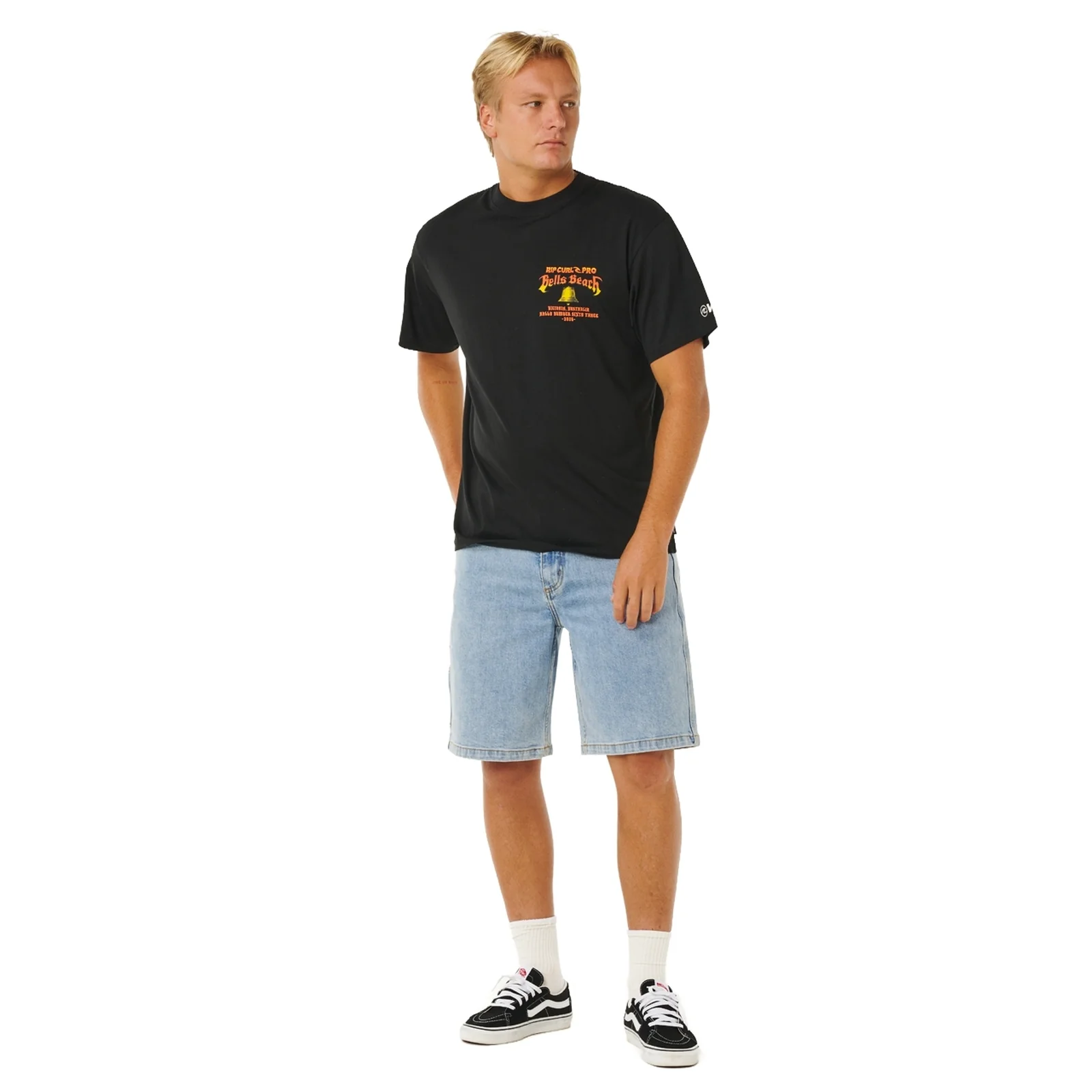 Rip Curl Mens Bells Pro 26 Logo Graphic Short Sleeve T-Shirt - Image 8