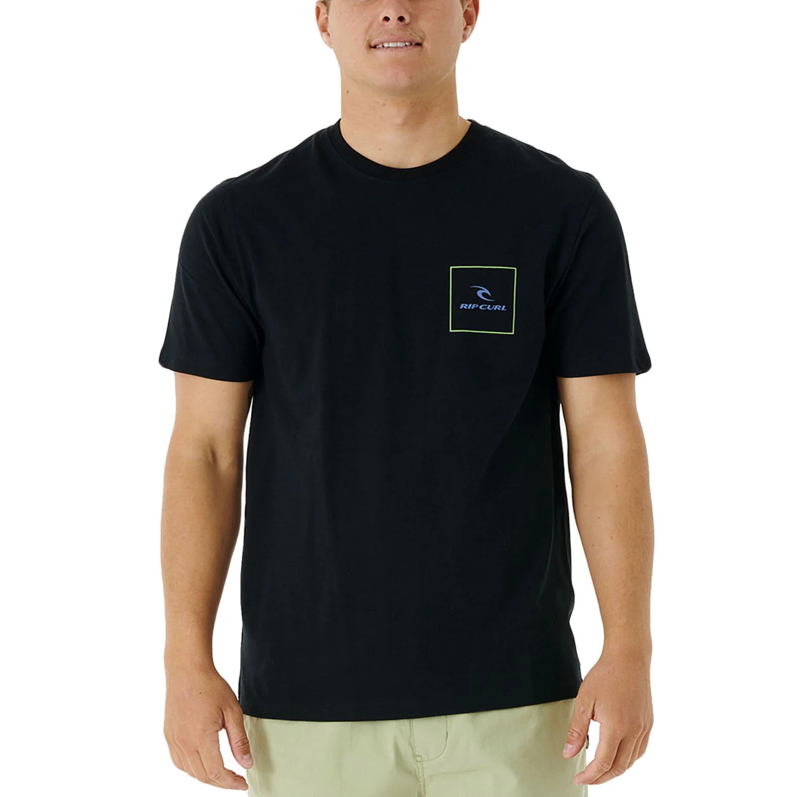Rip Curl Mens Corp Icon Crew Neck T-Shirt - Image 3
