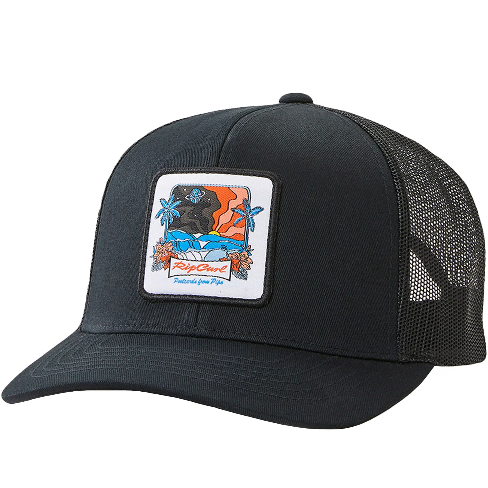 Rip Curl Mens Custom Curve Snapback Trucker Cap - Image 2