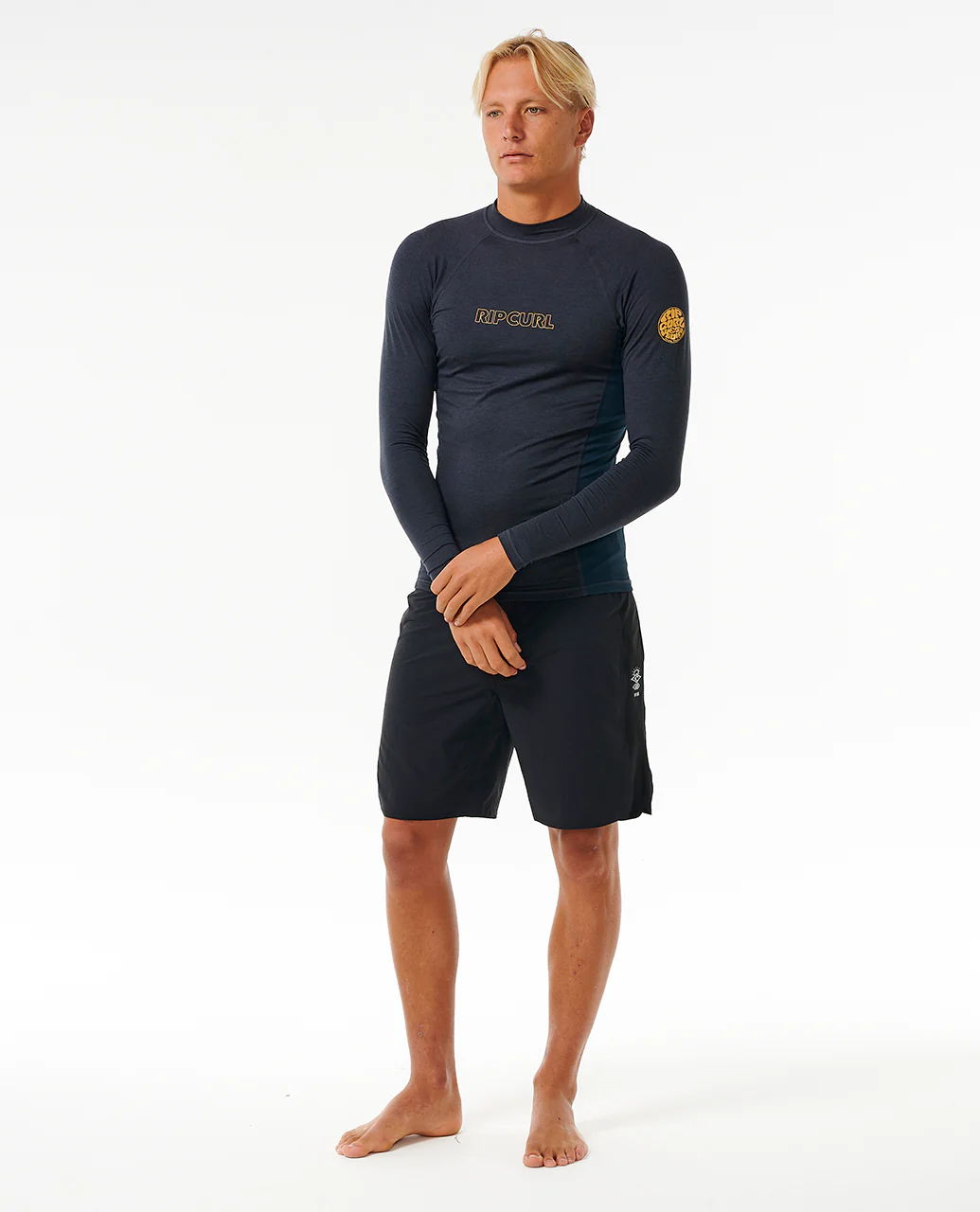 Rip Curl Mens Dawn Patrol UPF 50 Perf Long Sleeve Rash Vest - Image 20