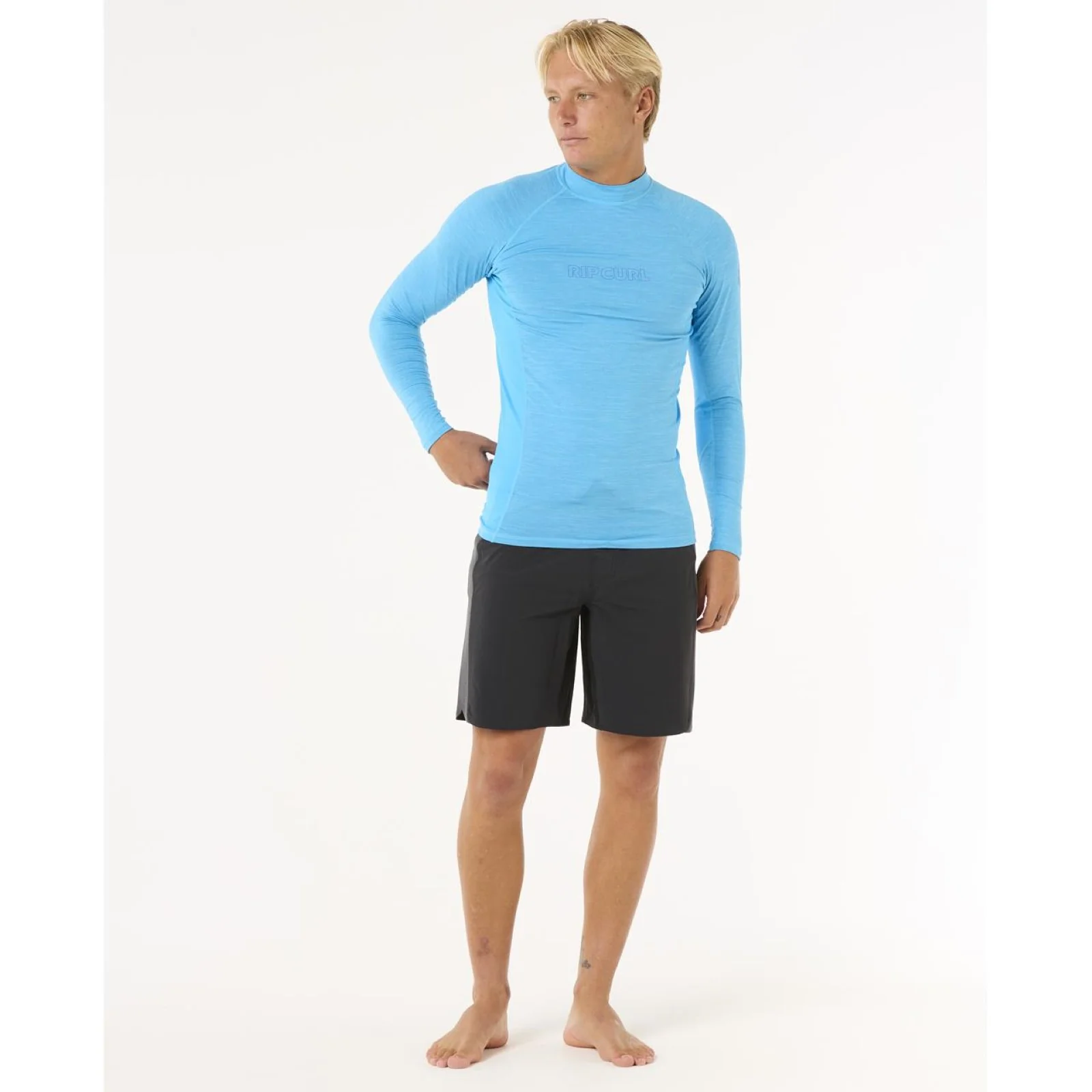 Rip Curl Mens Dawn Patrol UPF 50 Perf Long Sleeve Rash Vest - Image 24