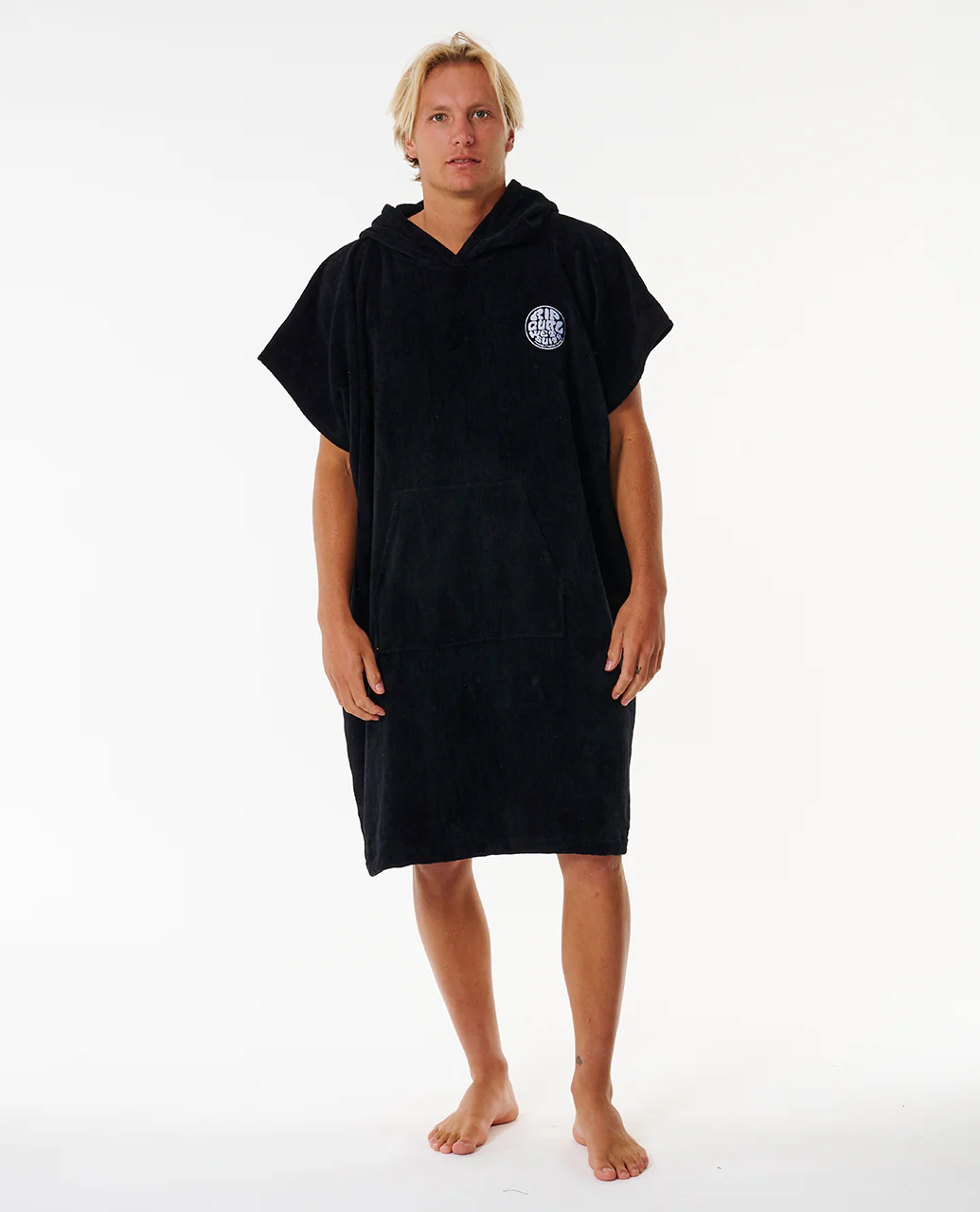 Rip Curl Mens Logo Hooded Towel Poncho - Image 4