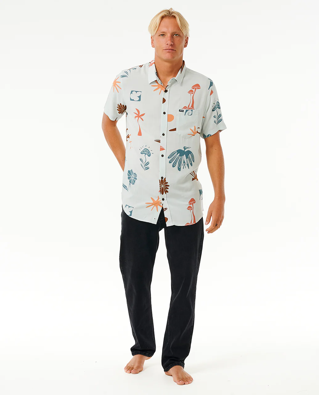 Rip Curl Mens Party Pack Short Sleeve Shirt - Image 8