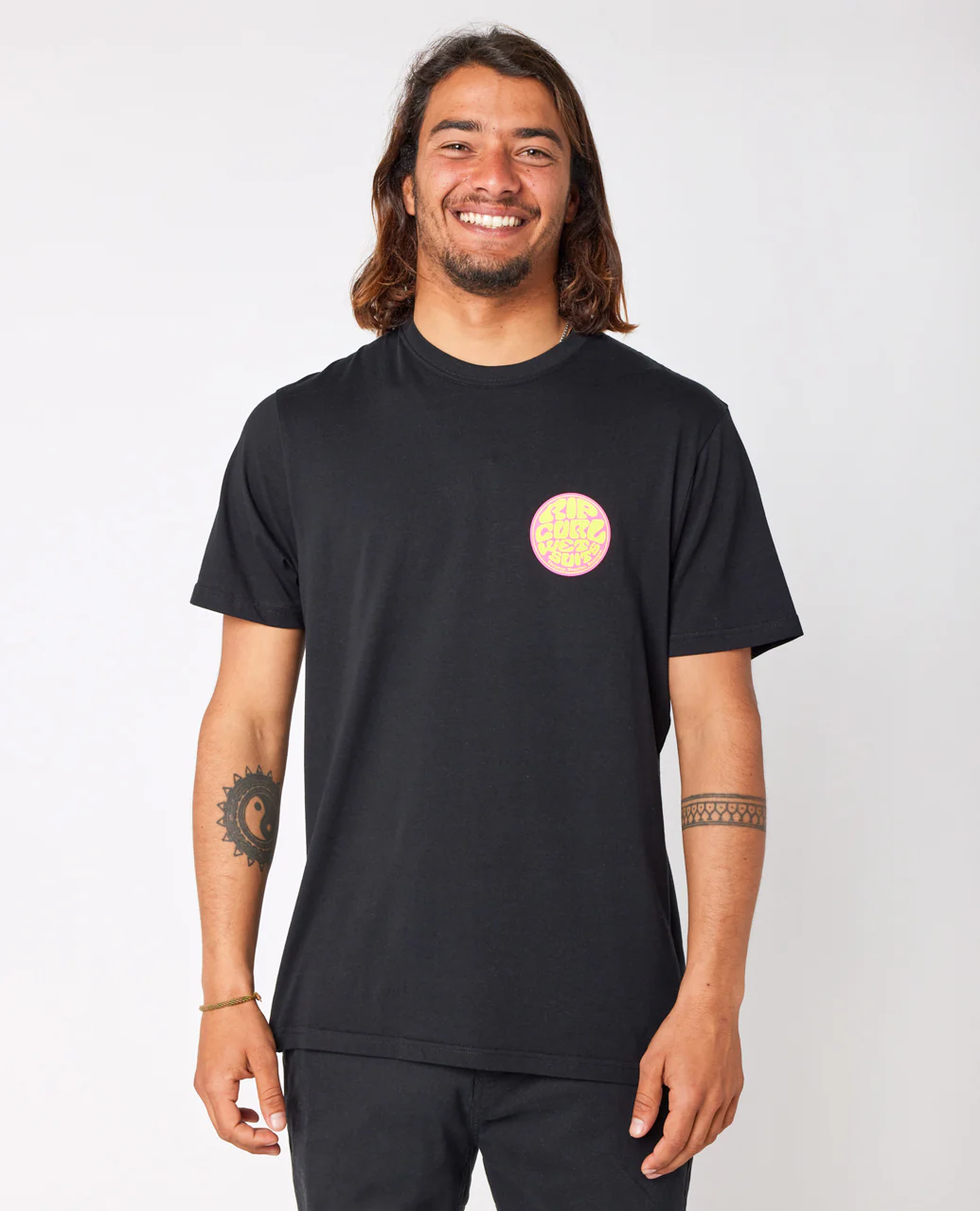 Rip Curl Mens Passage Cotton Short Sleeve T-Shirt - Image 2