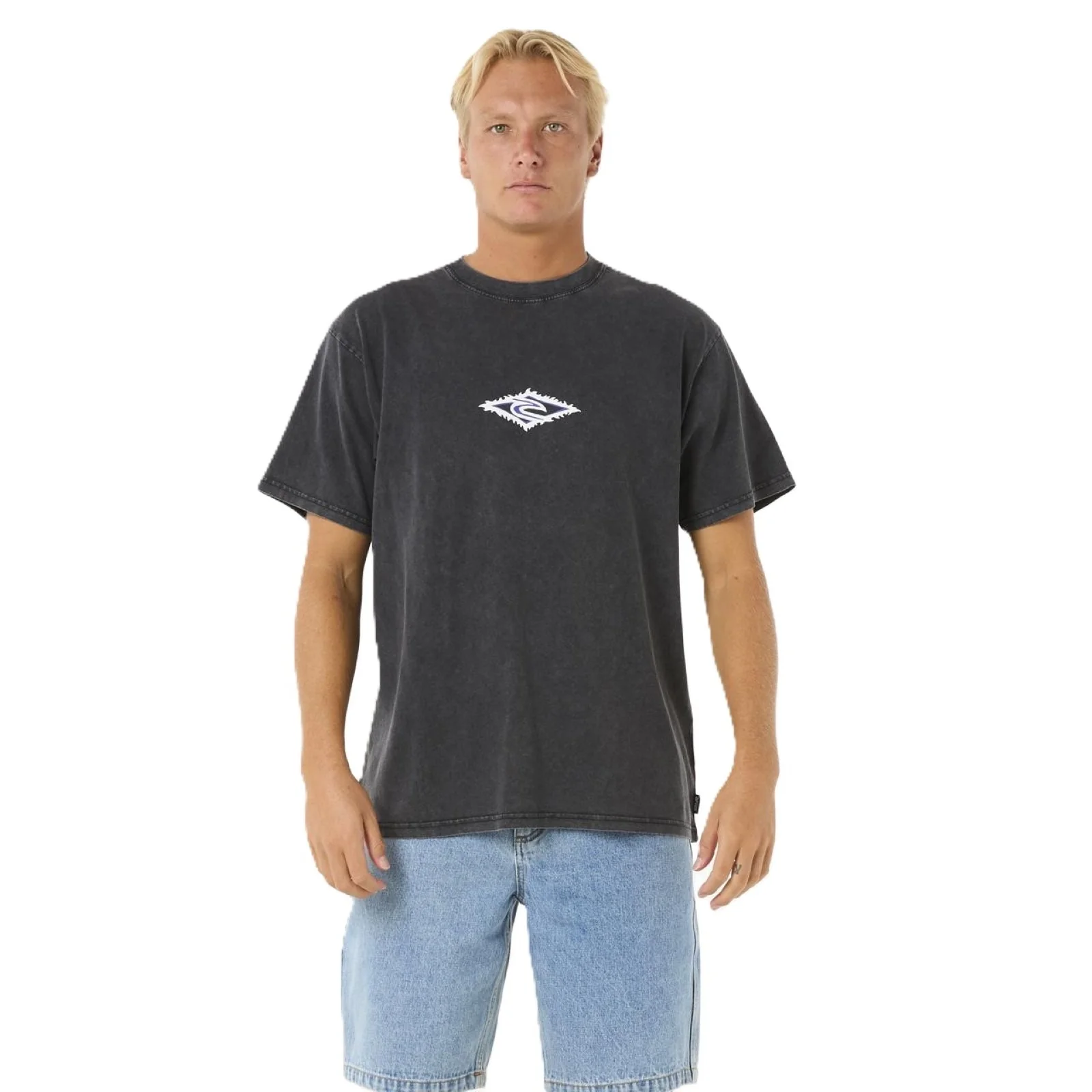 Rip Curl Mens Raw Energy Sloth Short Sleeve T-Shirt - Image 2