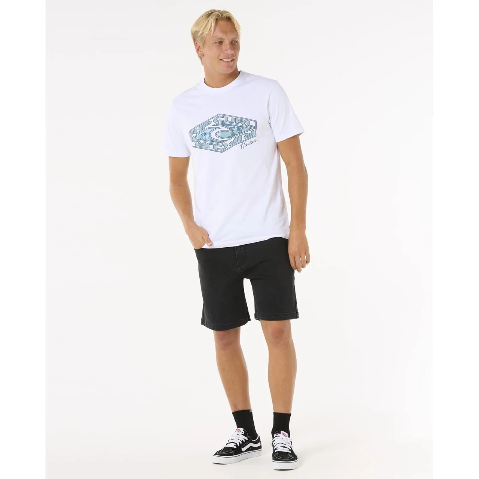 Rip Curl Mens Refill Short Sleeve T-Shirt - Image 15