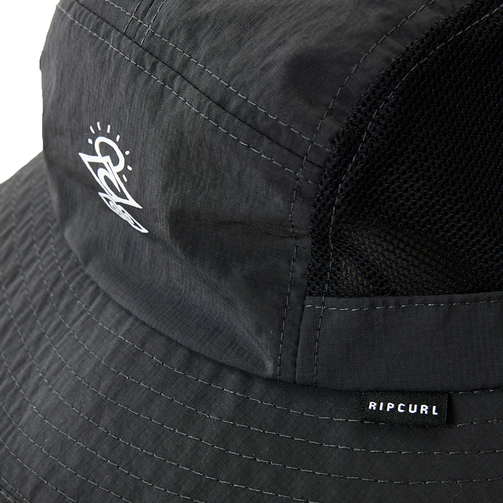 Rip Curl Mens Search Boonie Summer Bucket Hat - Black - Image 4