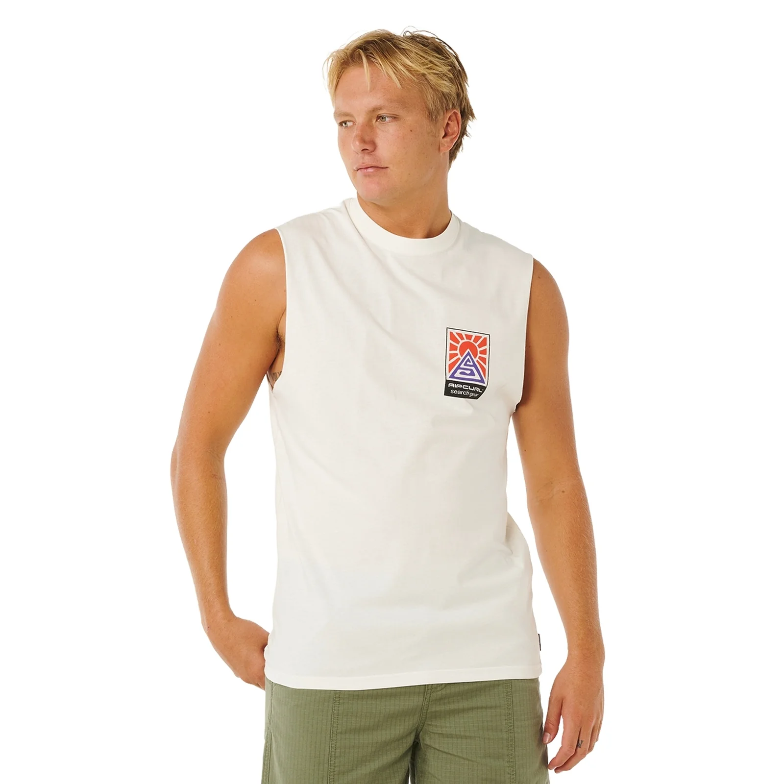 Rip Curl Mens Search Dawn Muscle Vest - Image 3