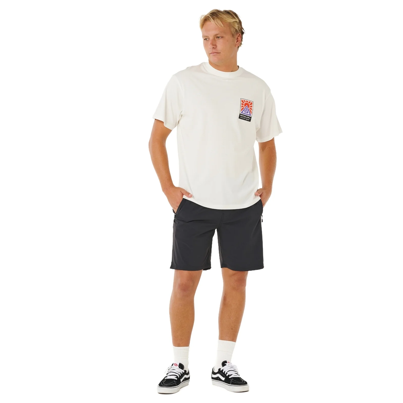 Rip Curl Mens Search Dawn Short Sleeve T-Shirt - Image 13
