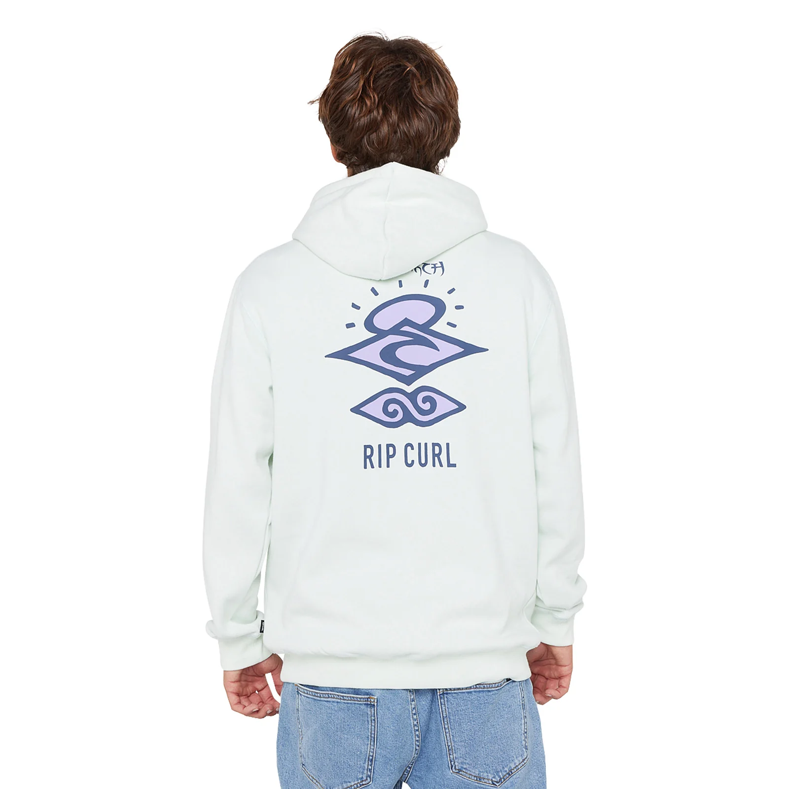 Rip Curl Mens Search Icon Fleece Pullover Hoodie - Image 21