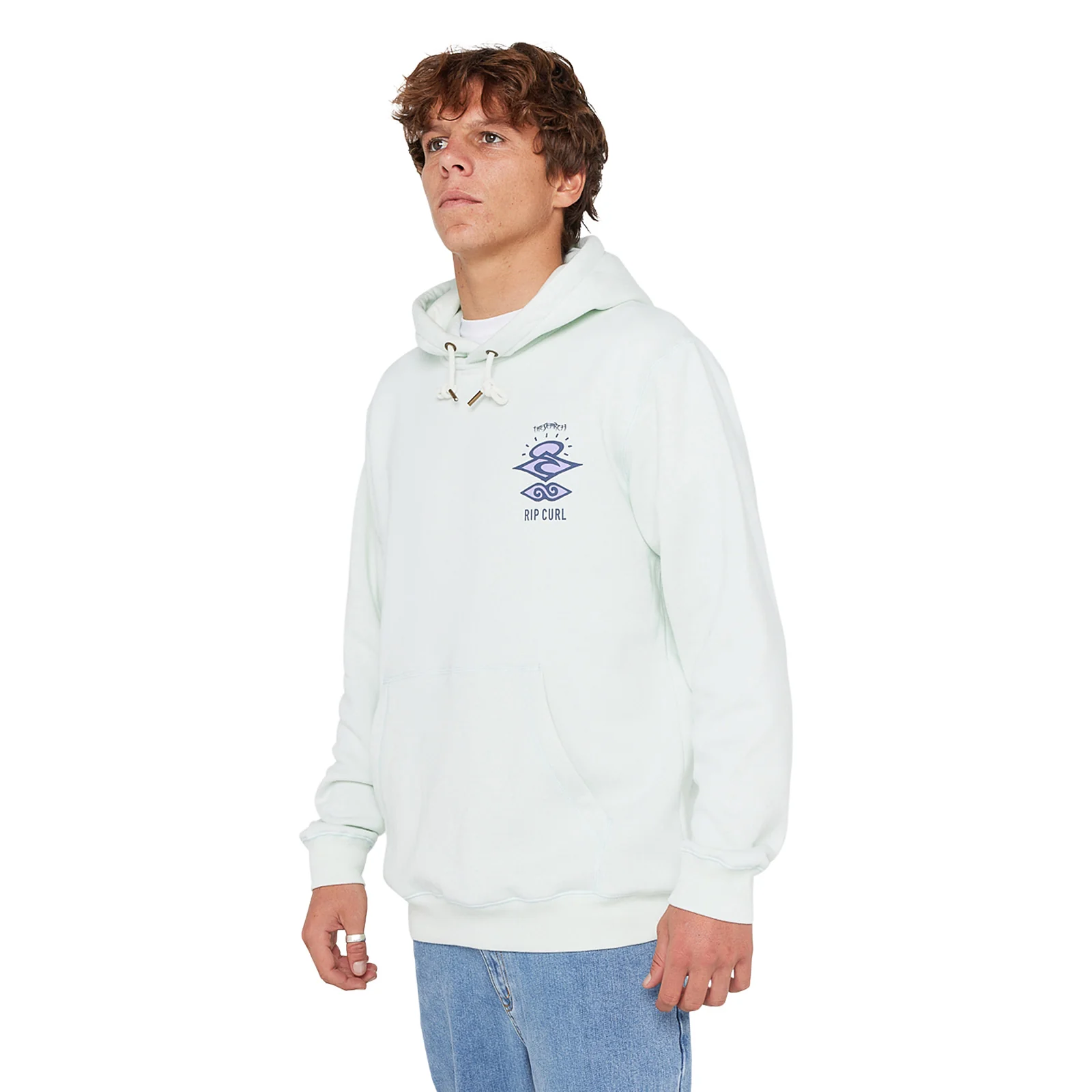 Rip Curl Mens Search Icon Fleece Pullover Hoodie - Image 31
