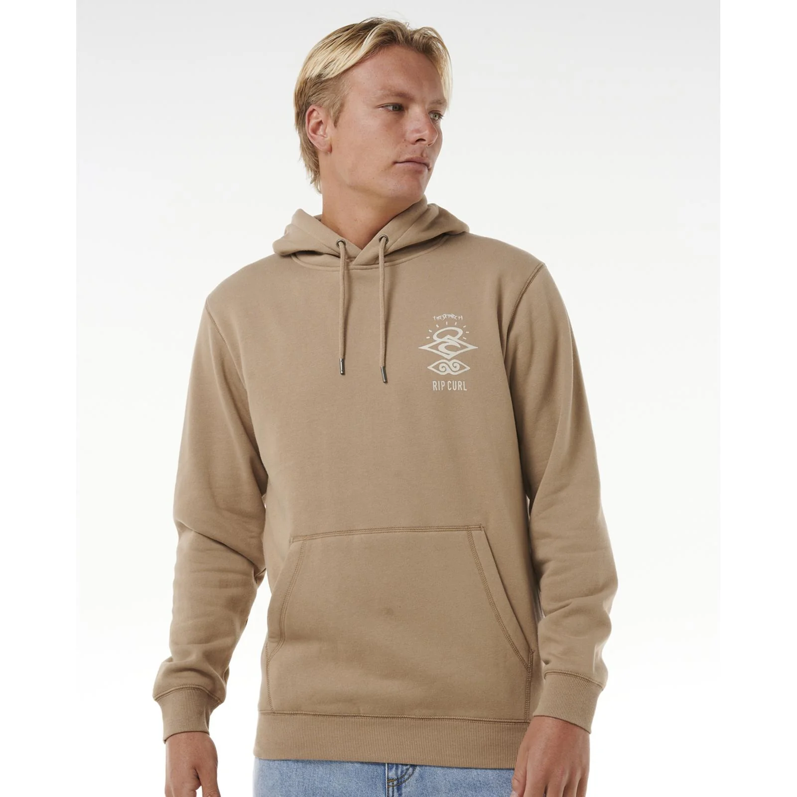 Rip Curl Mens Search Icon Fleece Pullover Hoodie - Image 32