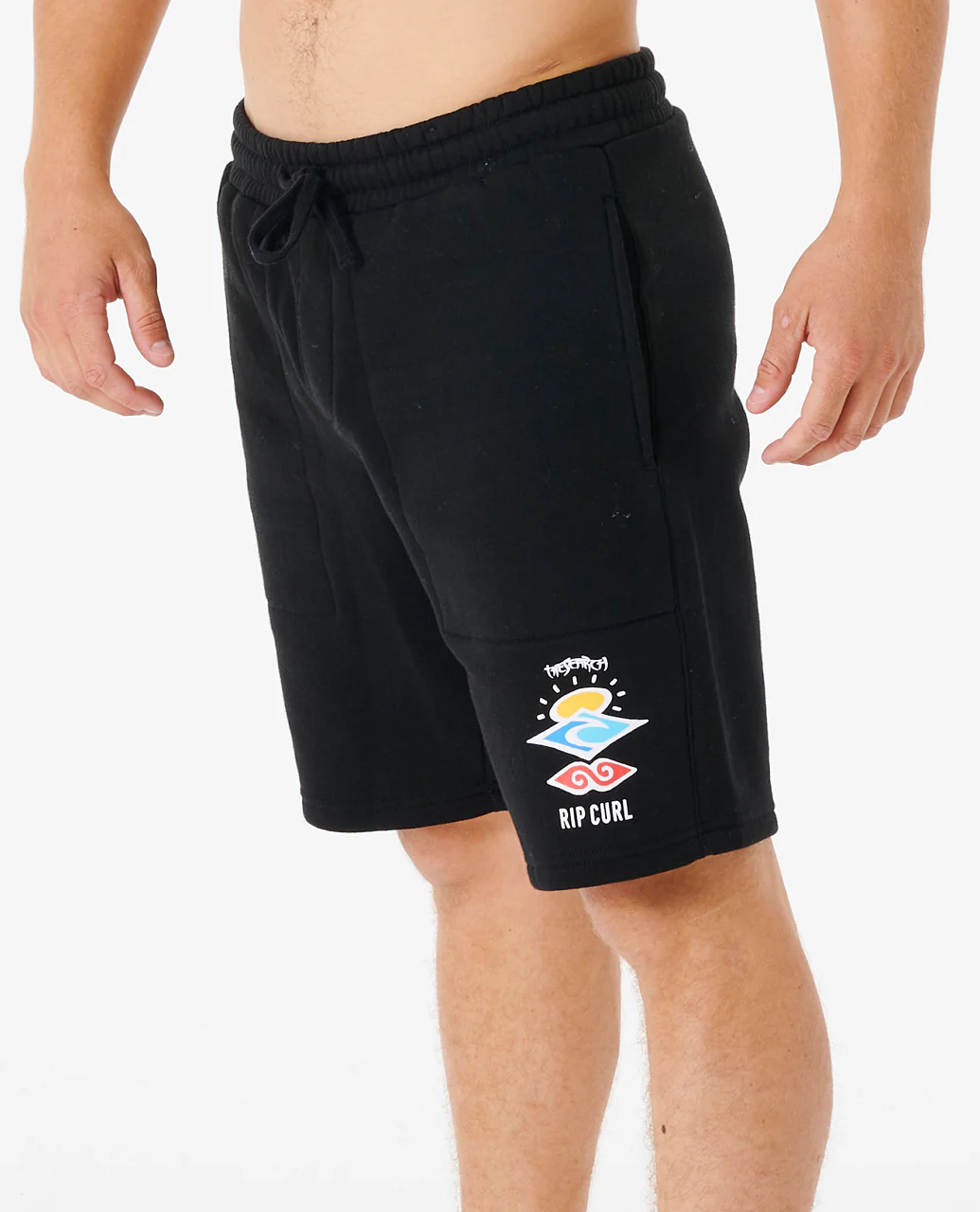 Rip Curl Mens Search Icon Sweatshorts - Image 2