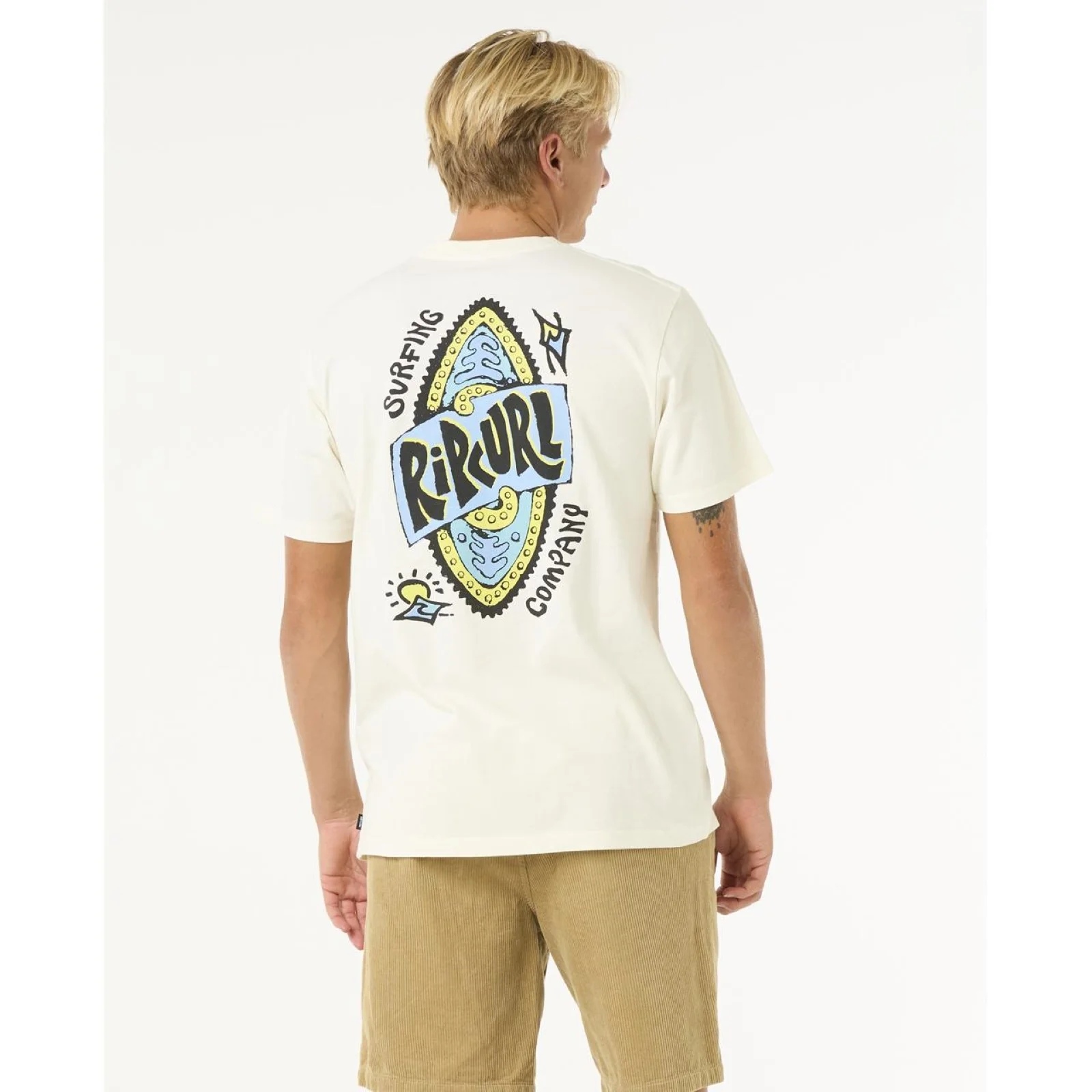 Rip Curl Mens Shield Short Sleeve T-Shirt - Image 6