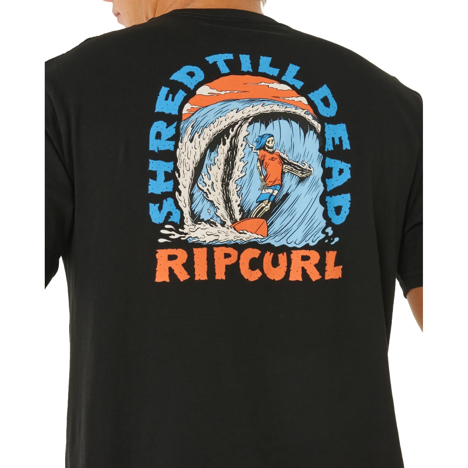 Rip Curl Mens Shred Til Graphic Short Sleeve T-Shirt - Image 18