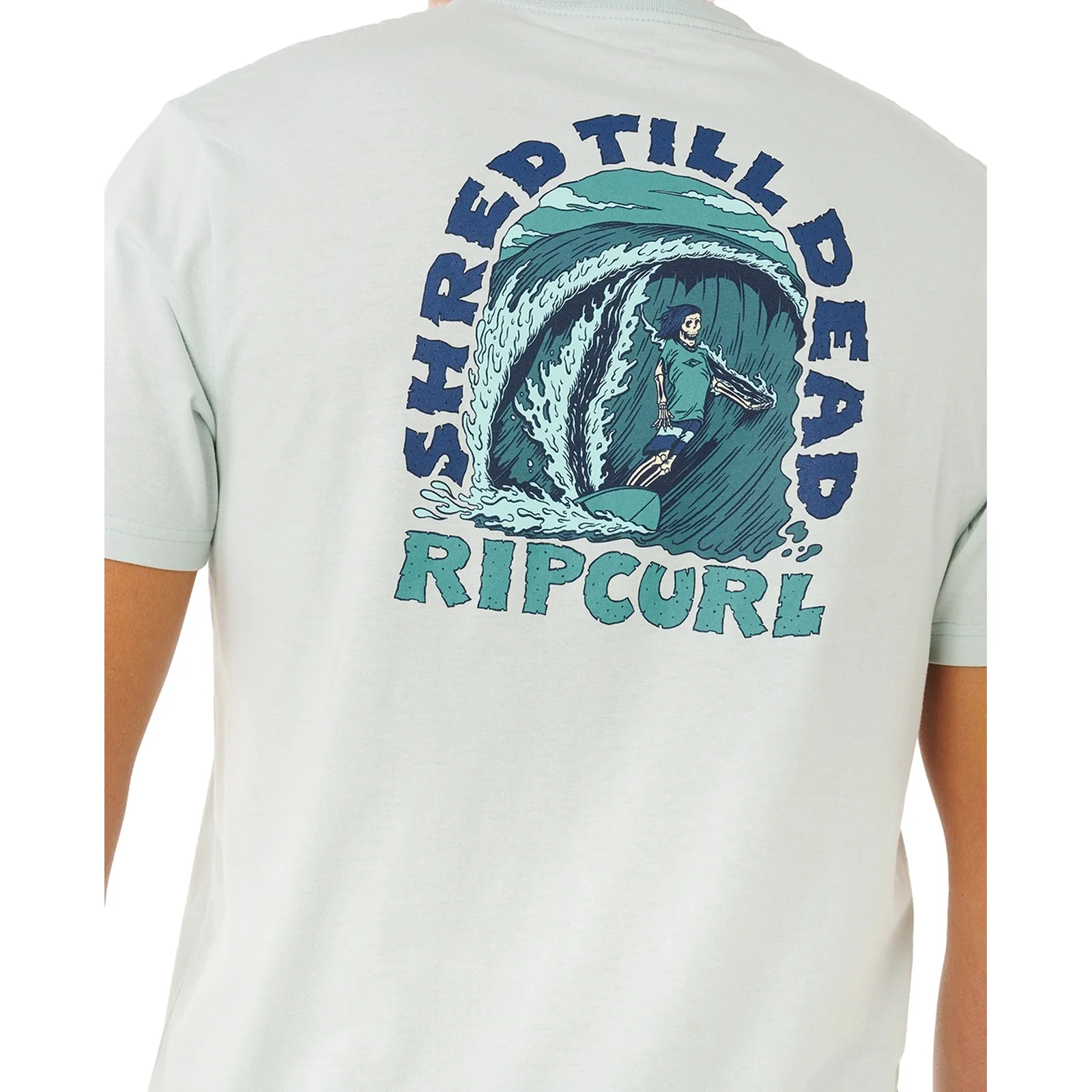 Rip Curl Mens Shred Til Graphic Short Sleeve T-Shirt - Image 20