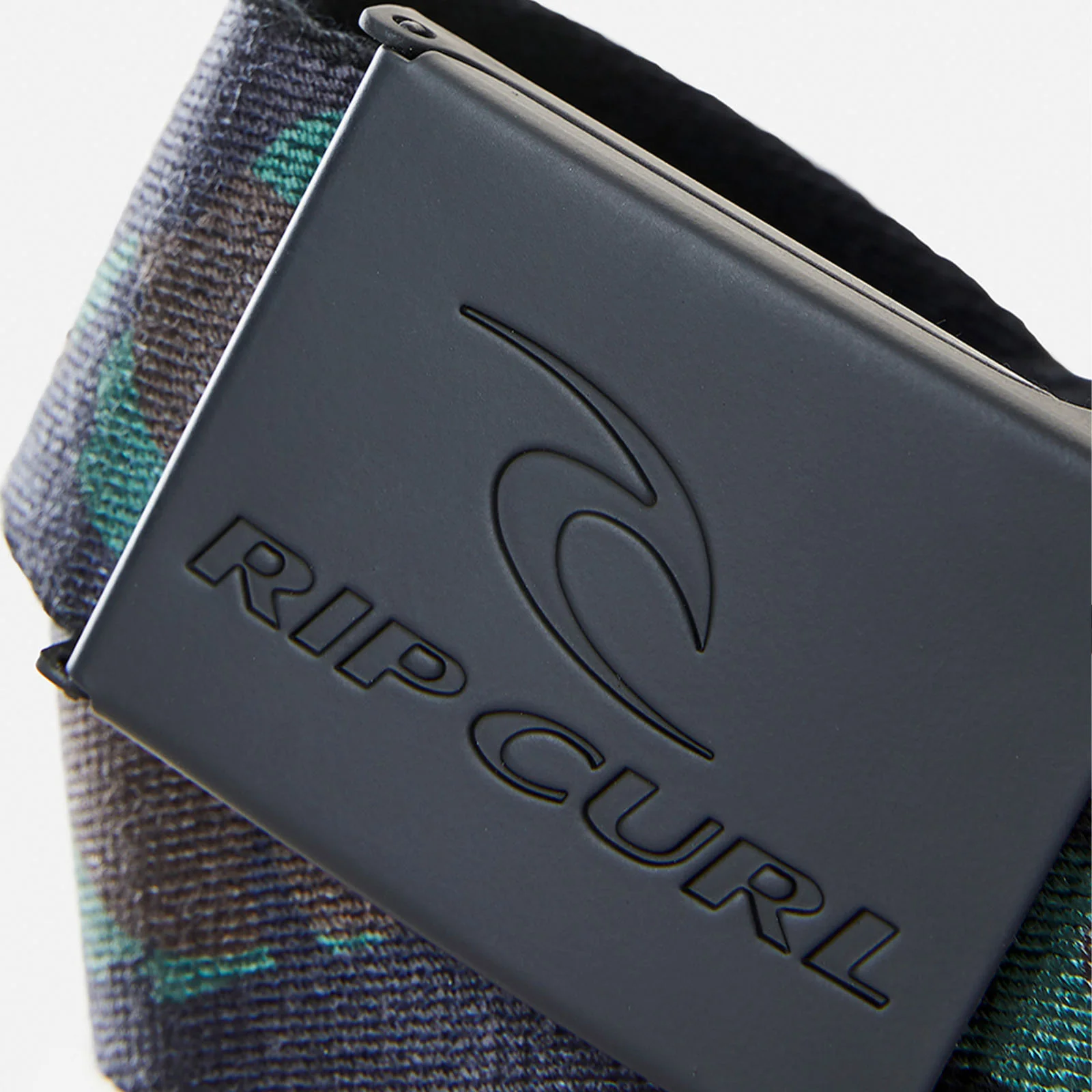 Rip Curl Mens Snap Revo Metal Buckle Webbed Belt - Camo - Image 3