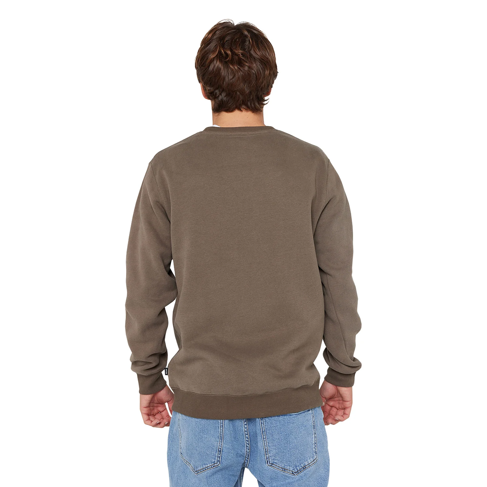 Rip Curl Mens Staple Crew Neck Graphic Logo Sweatshirt - Image 6