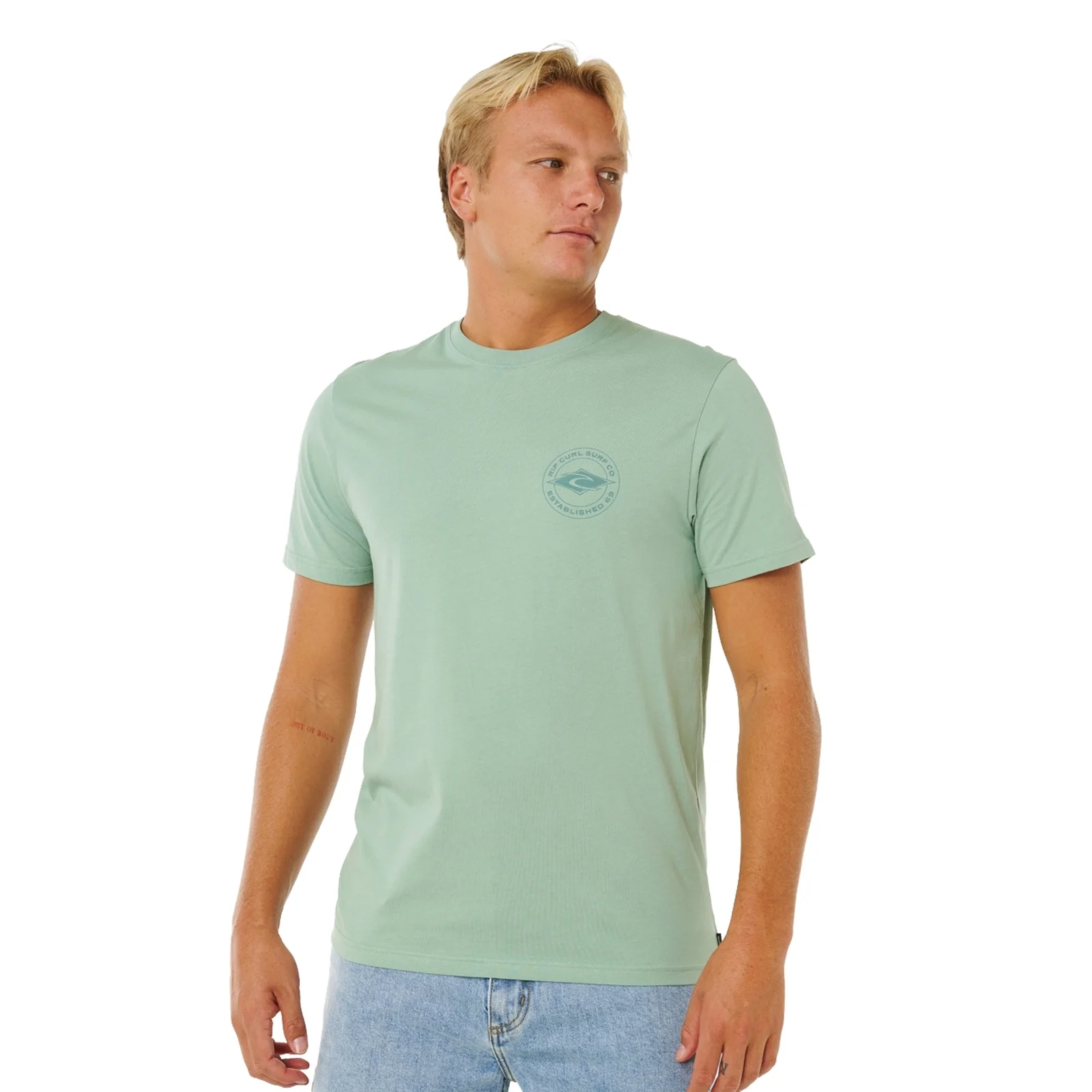 Rip Curl Mens Staple Graphic Short Sleeve T-Shirt - Image 23