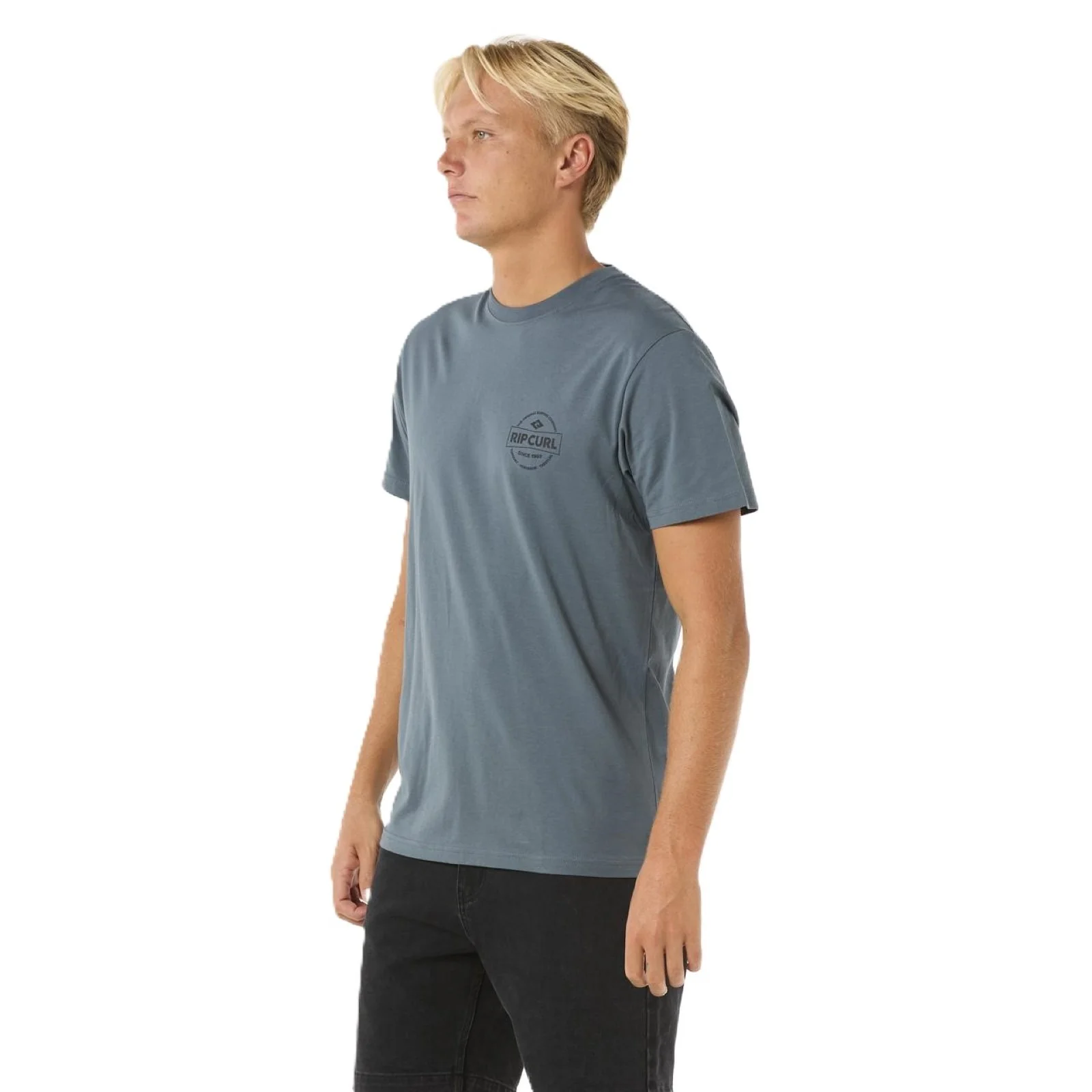 Rip Curl Mens Staple Short Sleeve T-Shirt - Image 8