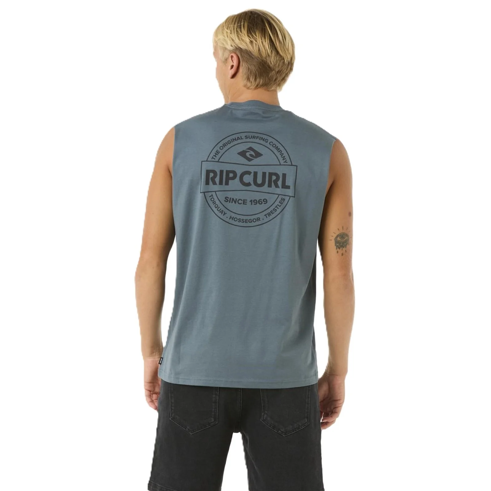 Rip Curl Mens Stapler Muscle Vest - Image 9
