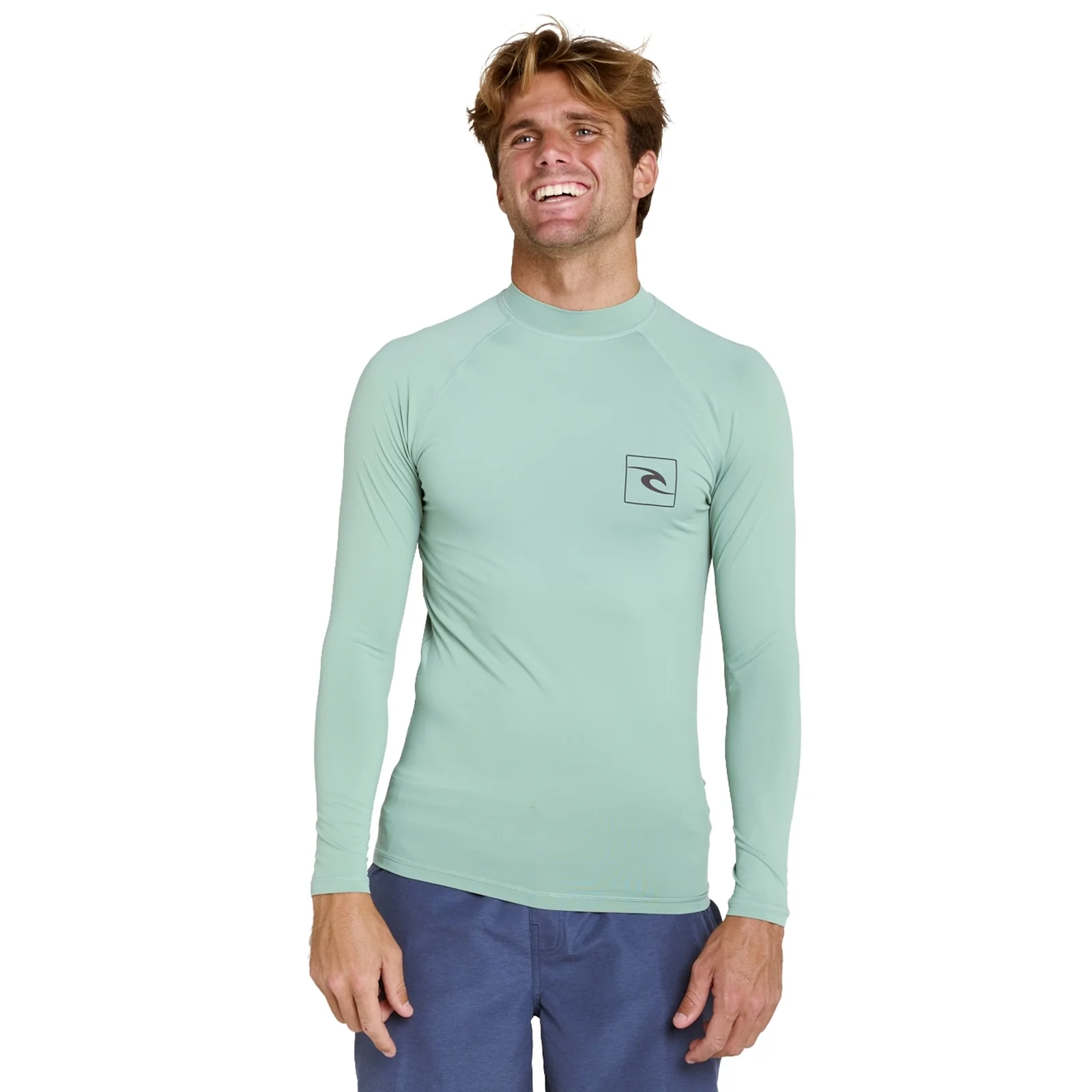 Rip Curl Mens Streamline UPF Long Sleeve Rash Vest - Image 5