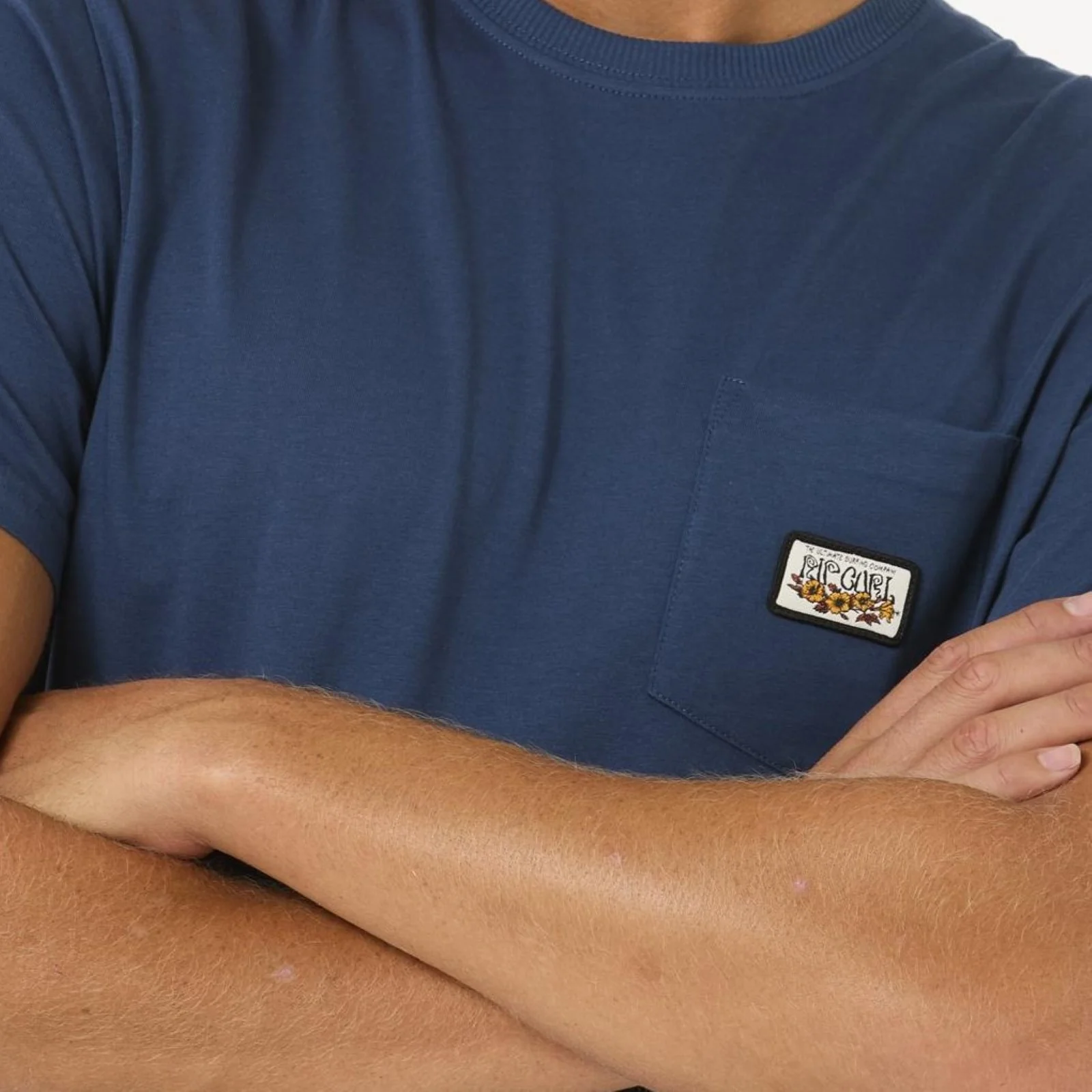Rip Curl Mens Surf Paradise Badge Update Short Sleeve T-Shirt - Image 21