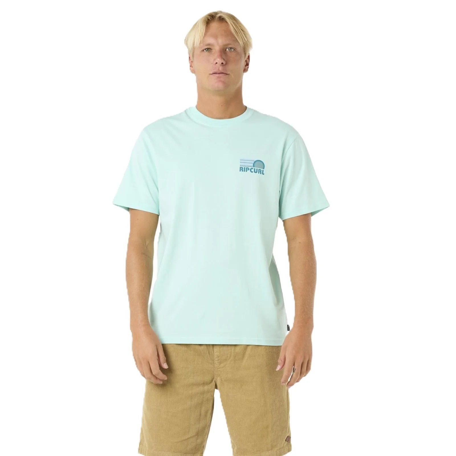 Rip Curl Mens Surf Revival Stacked Short Sleeve T-Shirt - Image 4