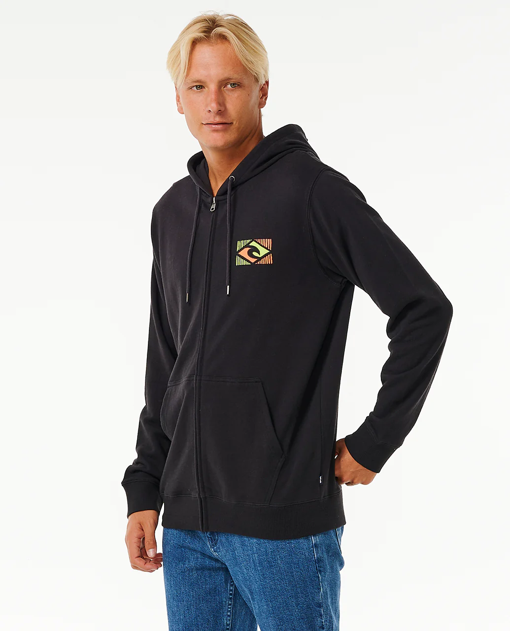 Rip Curl Mens Traditions Full Zip Hoodie - Image 5